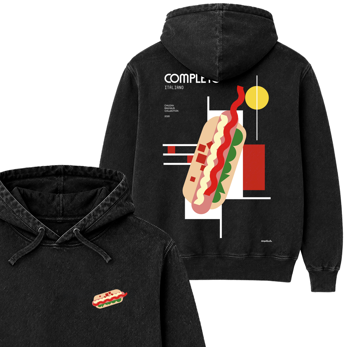 Polera Completo (Bauhaus) - Espalda