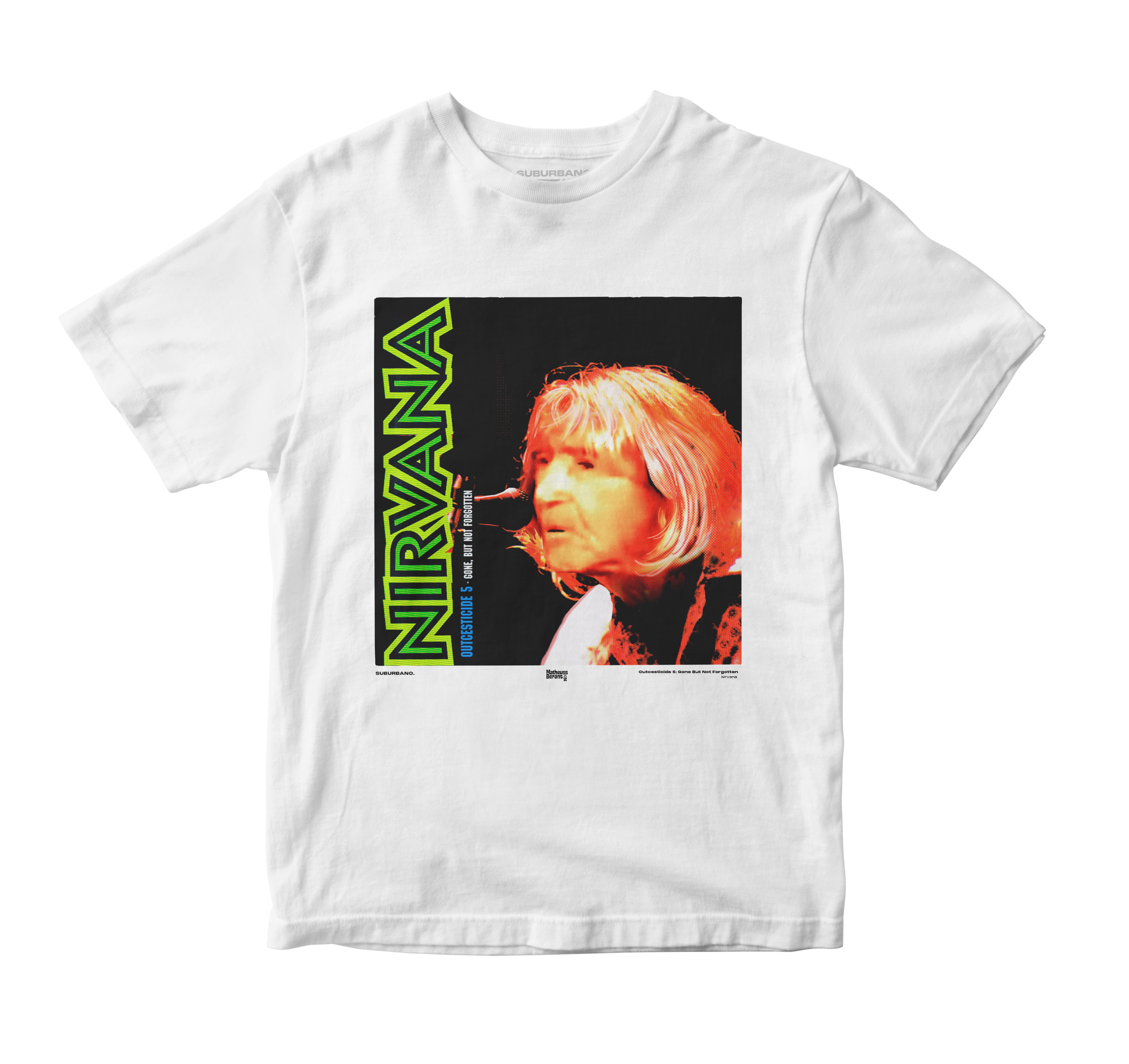 Polera Outcesticide 5: Gone, But Not Forgotte - Nirvana