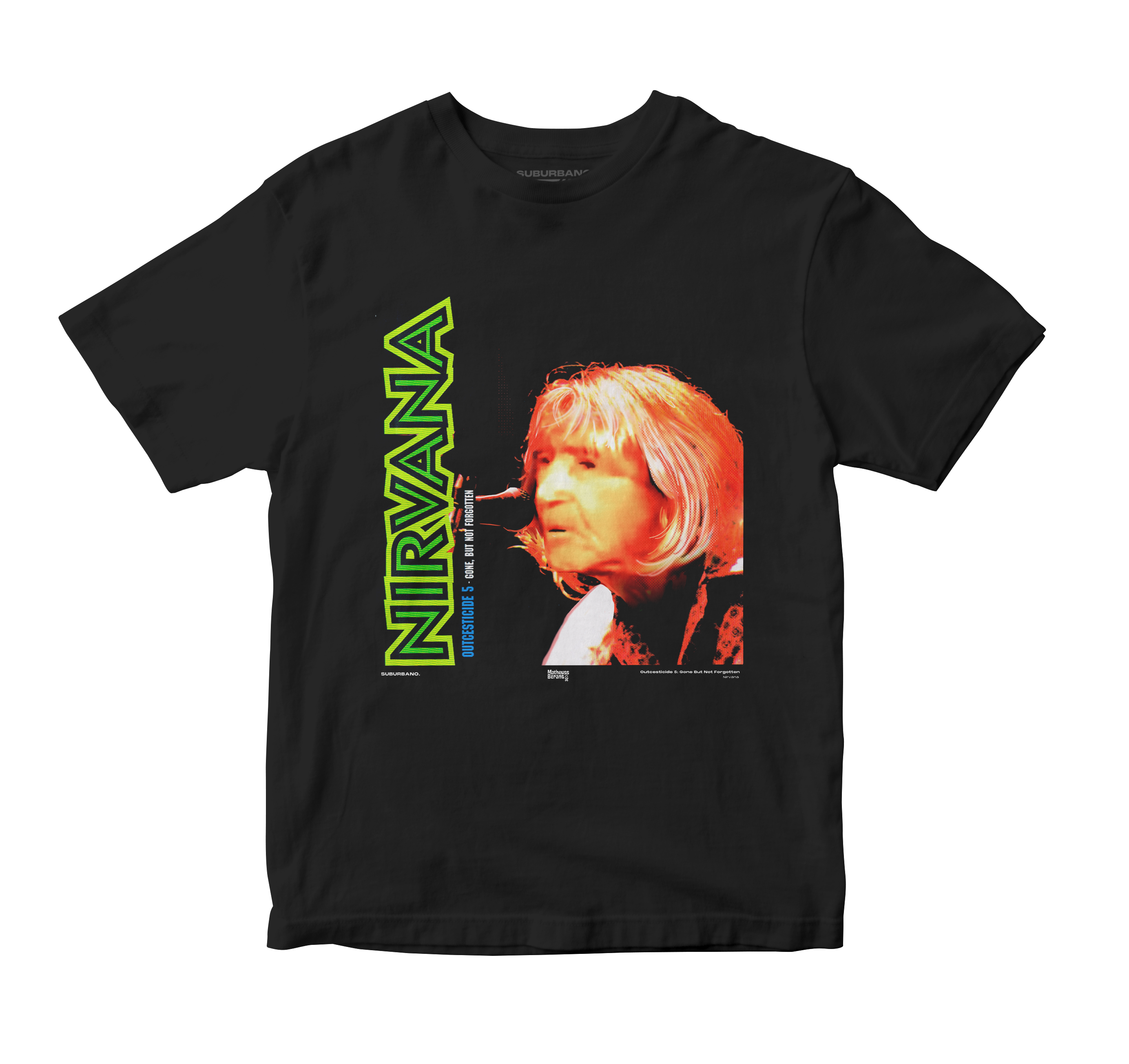 Polera Outcesticide 5: Gone, But Not Forgotte - Nirvana