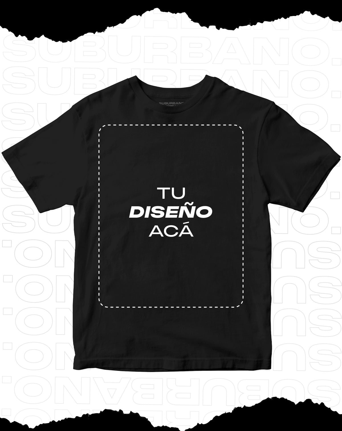 Personaliza tu polera (Estándar)