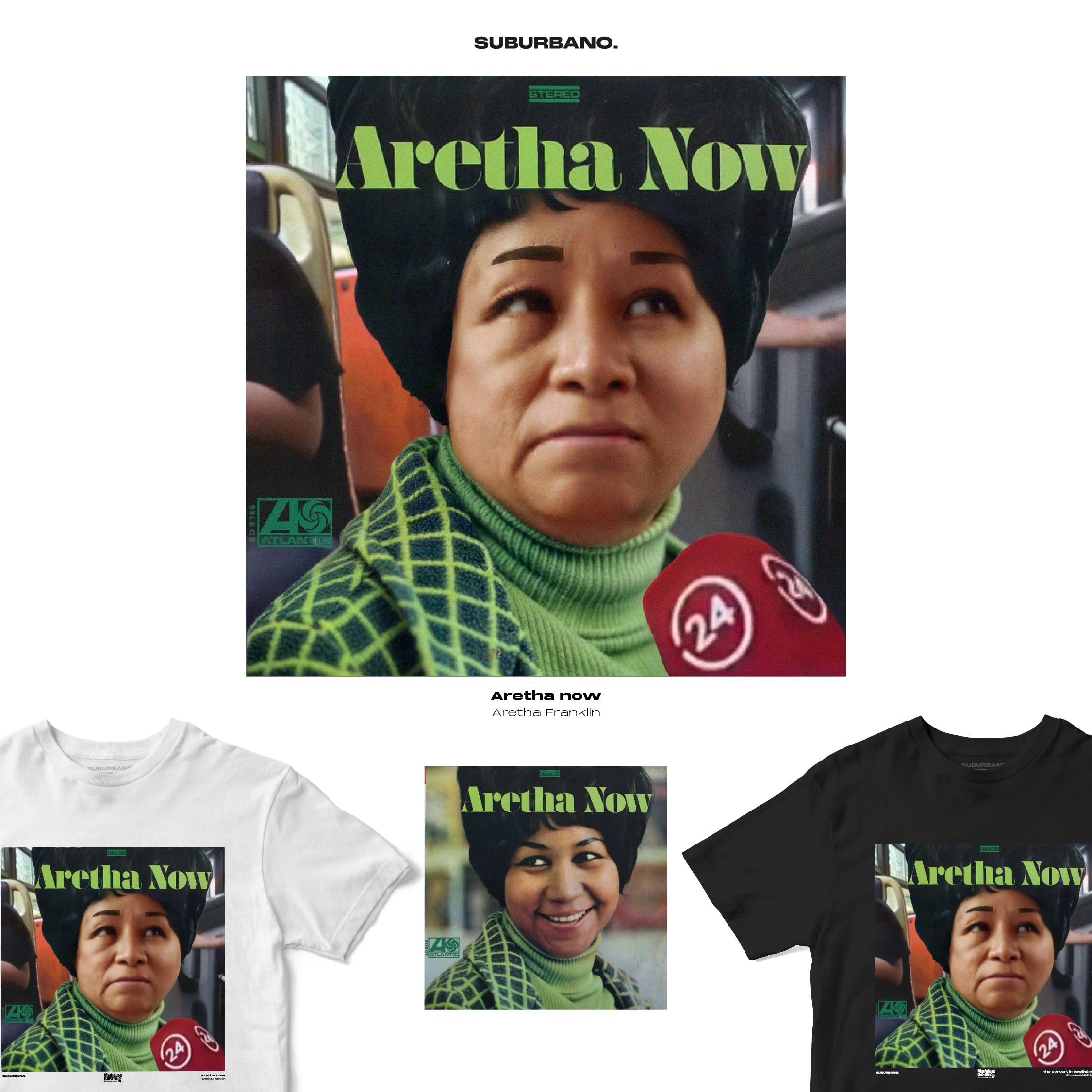 Polera Aretha now - Aretha Franklin