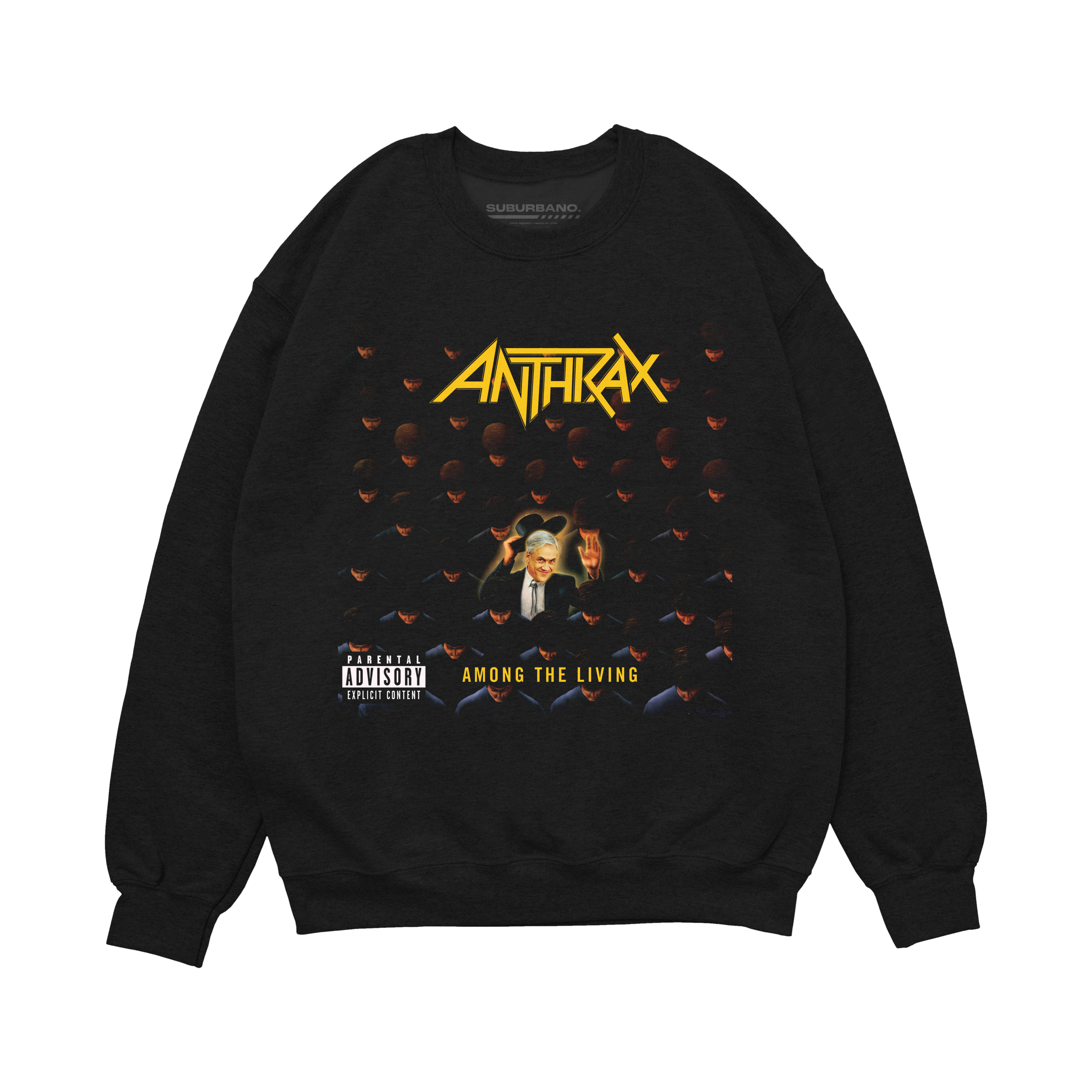 Polera Among the Living - Anthrax V2