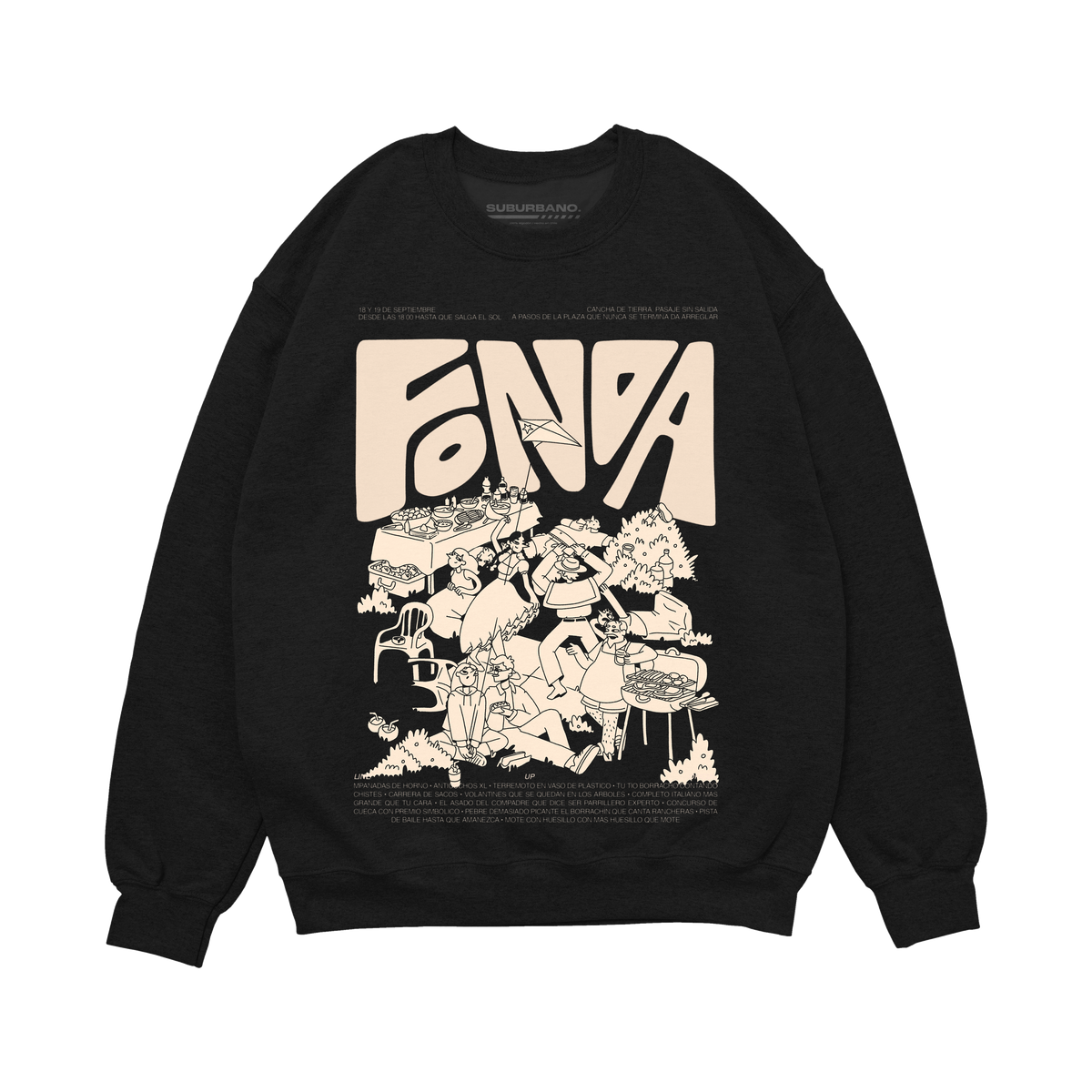 Polera Fonda (Crema)
