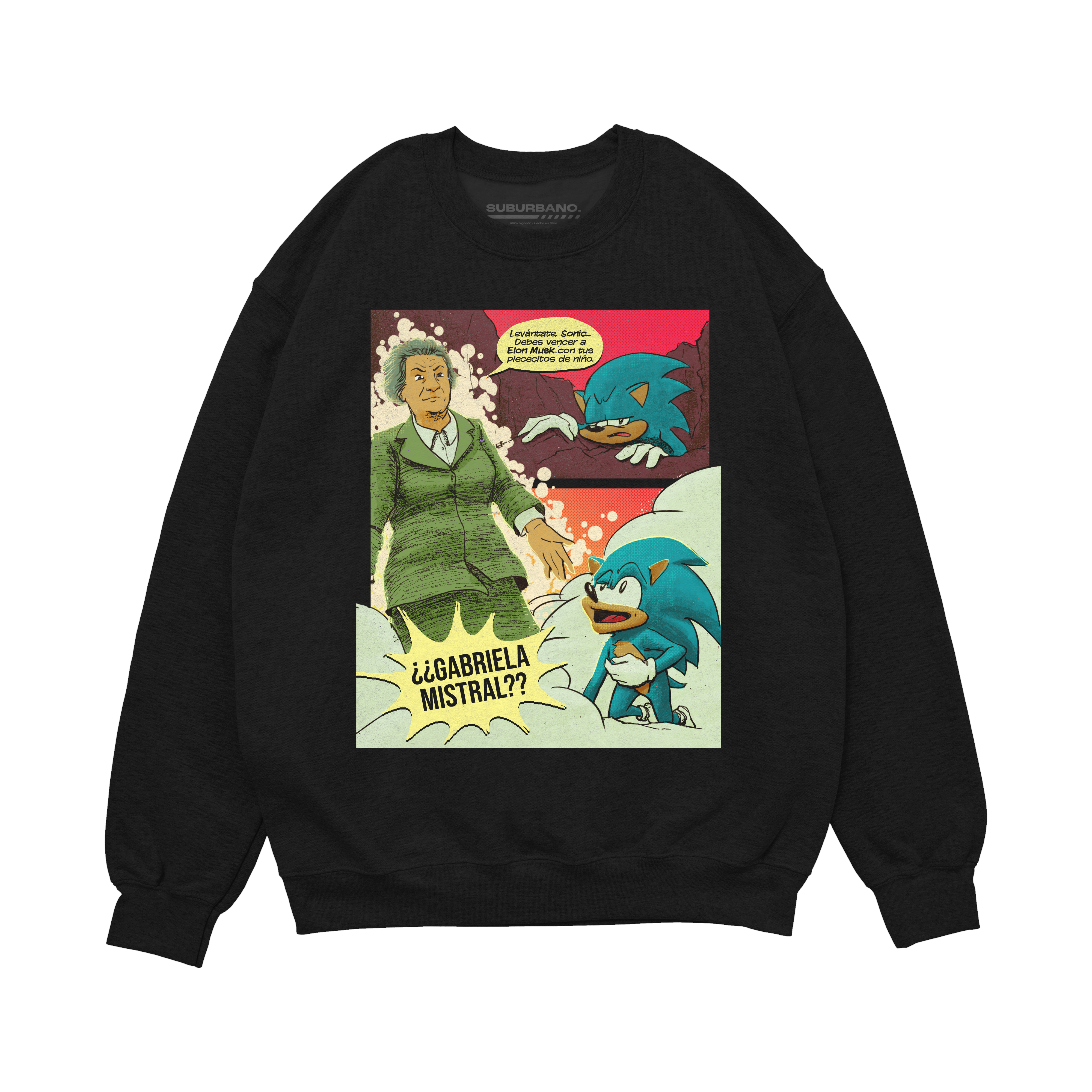 Polera Sonic X Gabriela Mistral