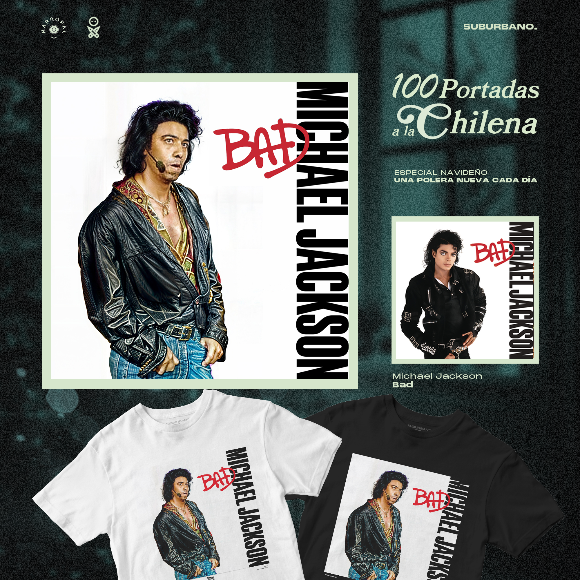 Polera Bad - Michael Jackson