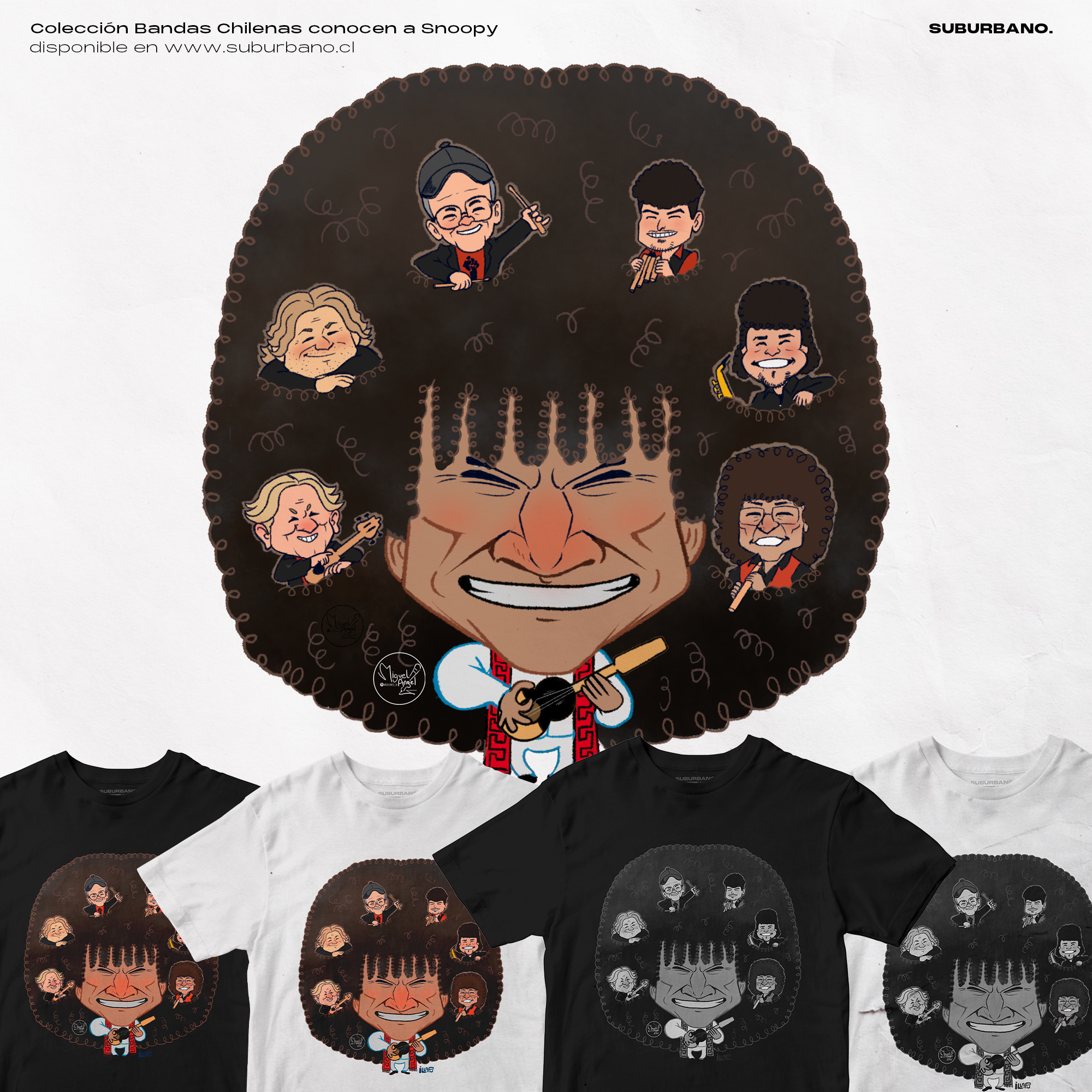 Polera Illapu (Versión Snoopy) v2