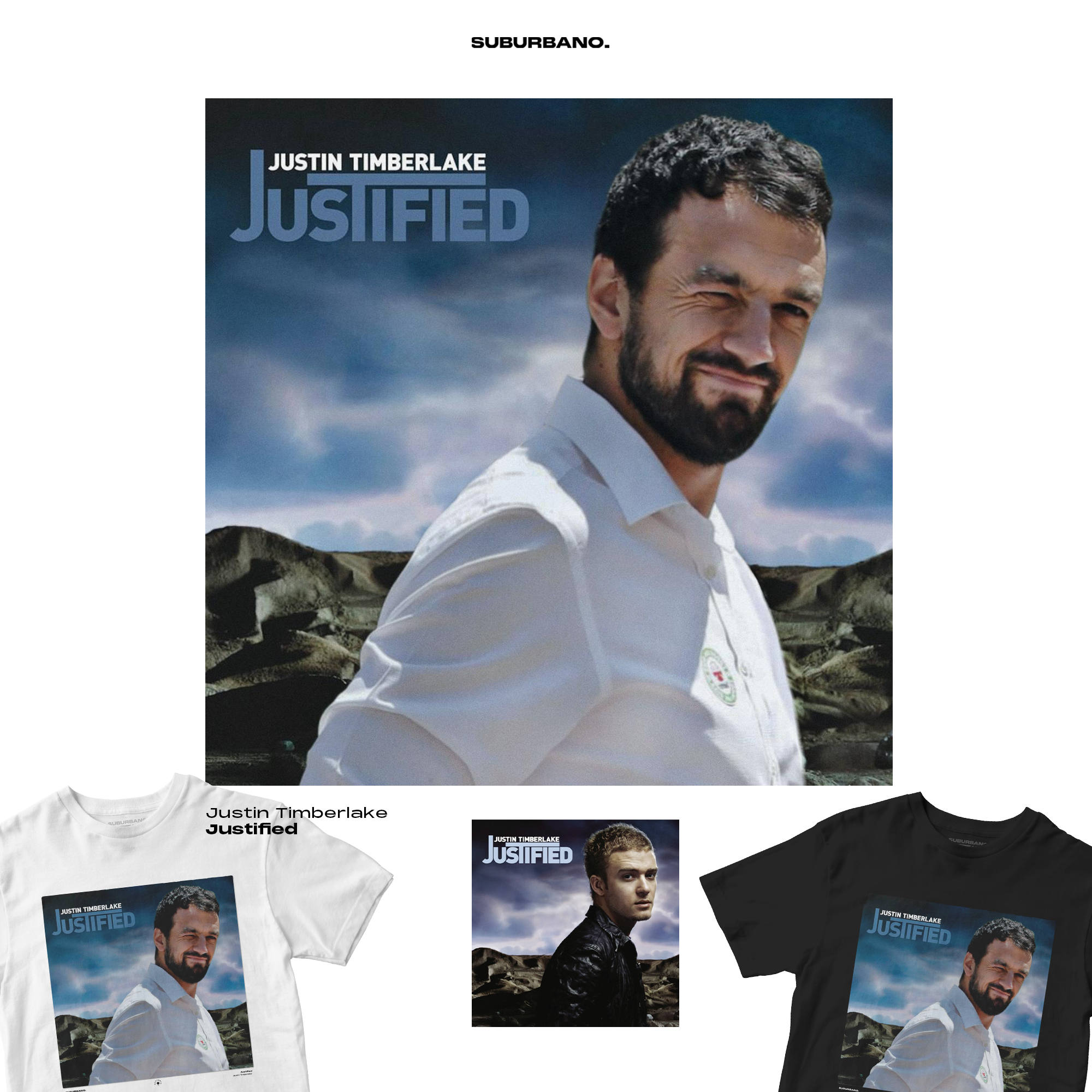 Polera Justified - Justin Timberlake