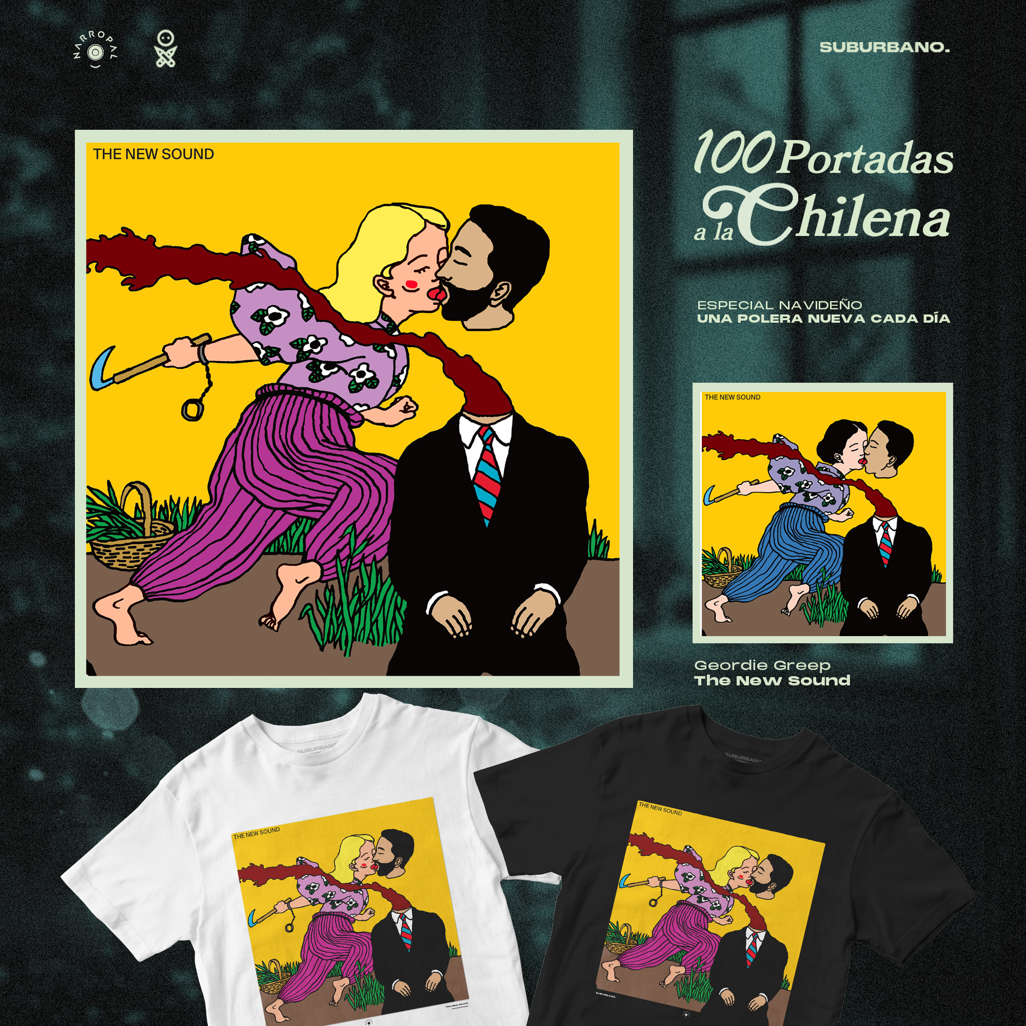 Polera The New Sound - Geordie Greep