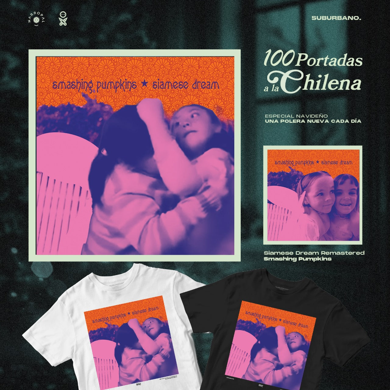 Polera Siamese Dream - Smashing Pumpkins