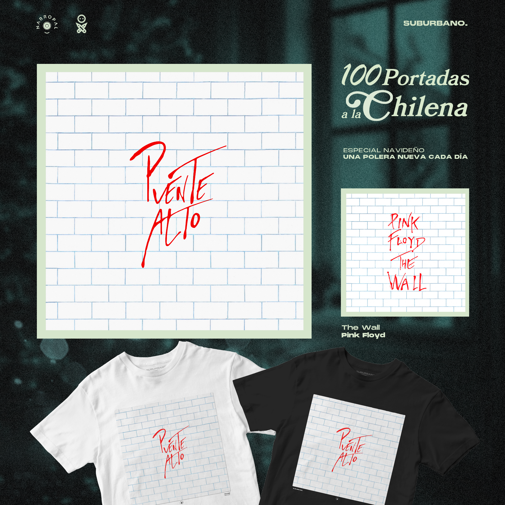Polera The Wall - Pink Floyd