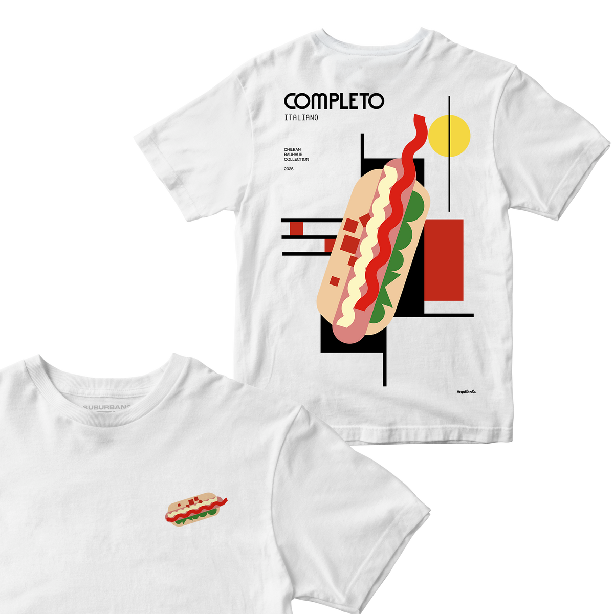 Polera Completo (Bauhaus) - Espalda