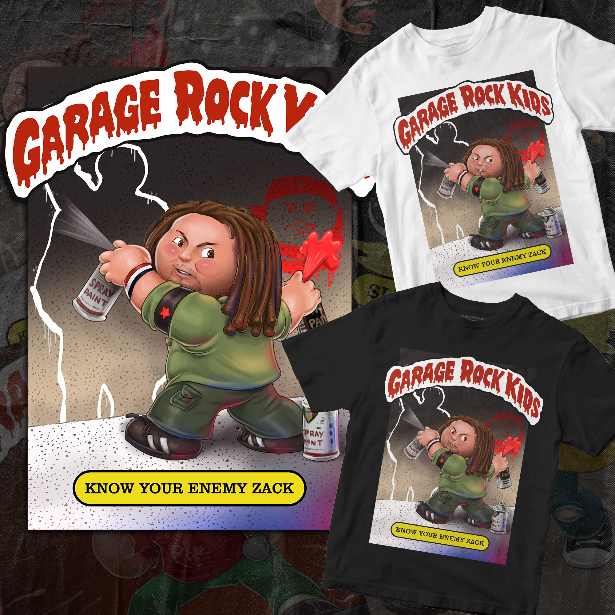 Polera Know Your Enemy Zack - GRK