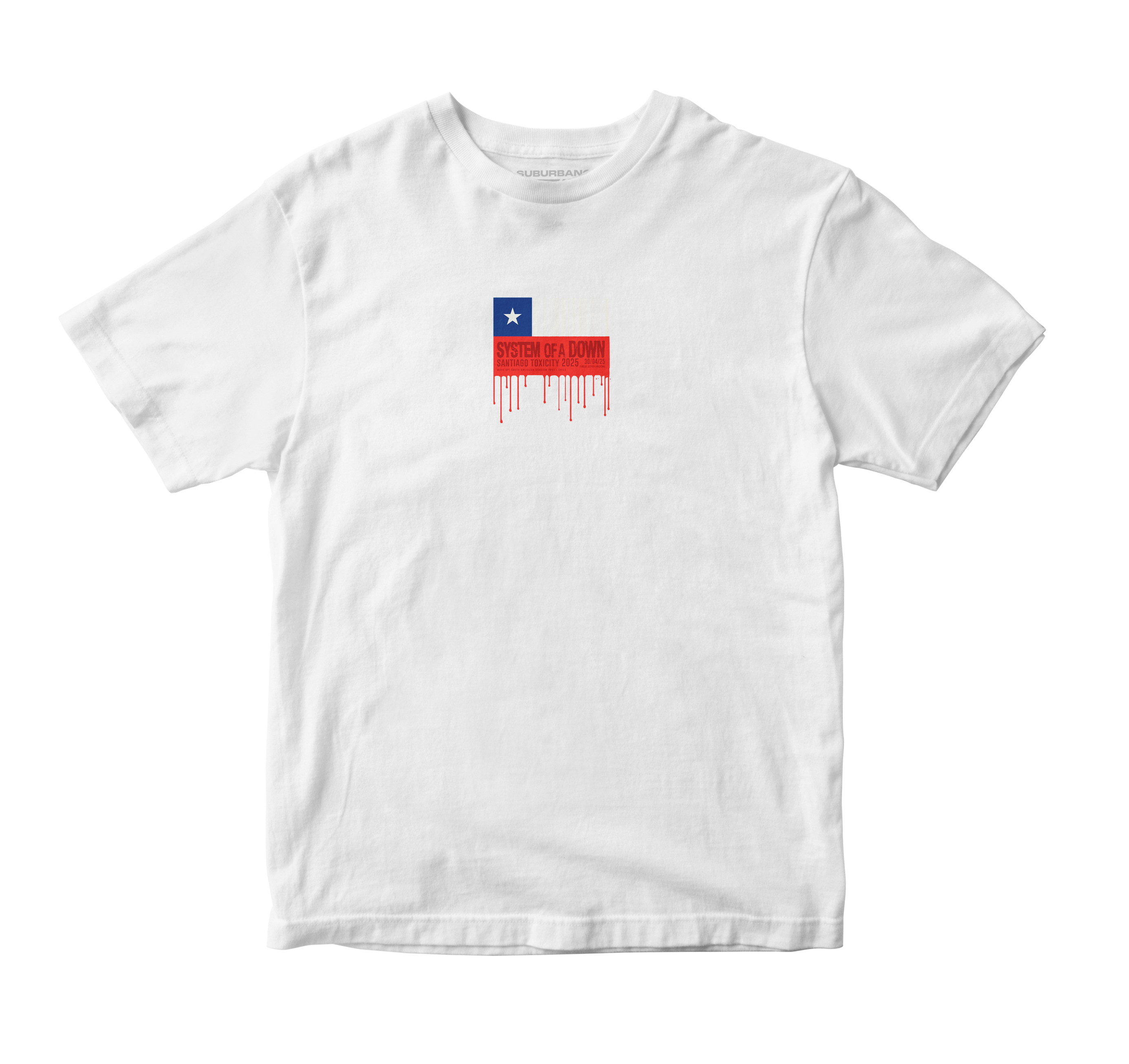 Polera System of a Down en Chile