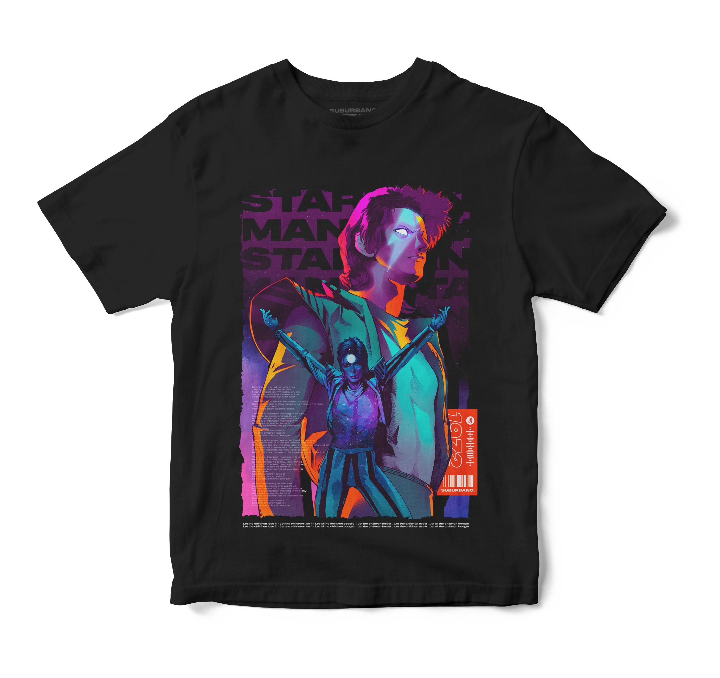 Polera Starman - David Bowie