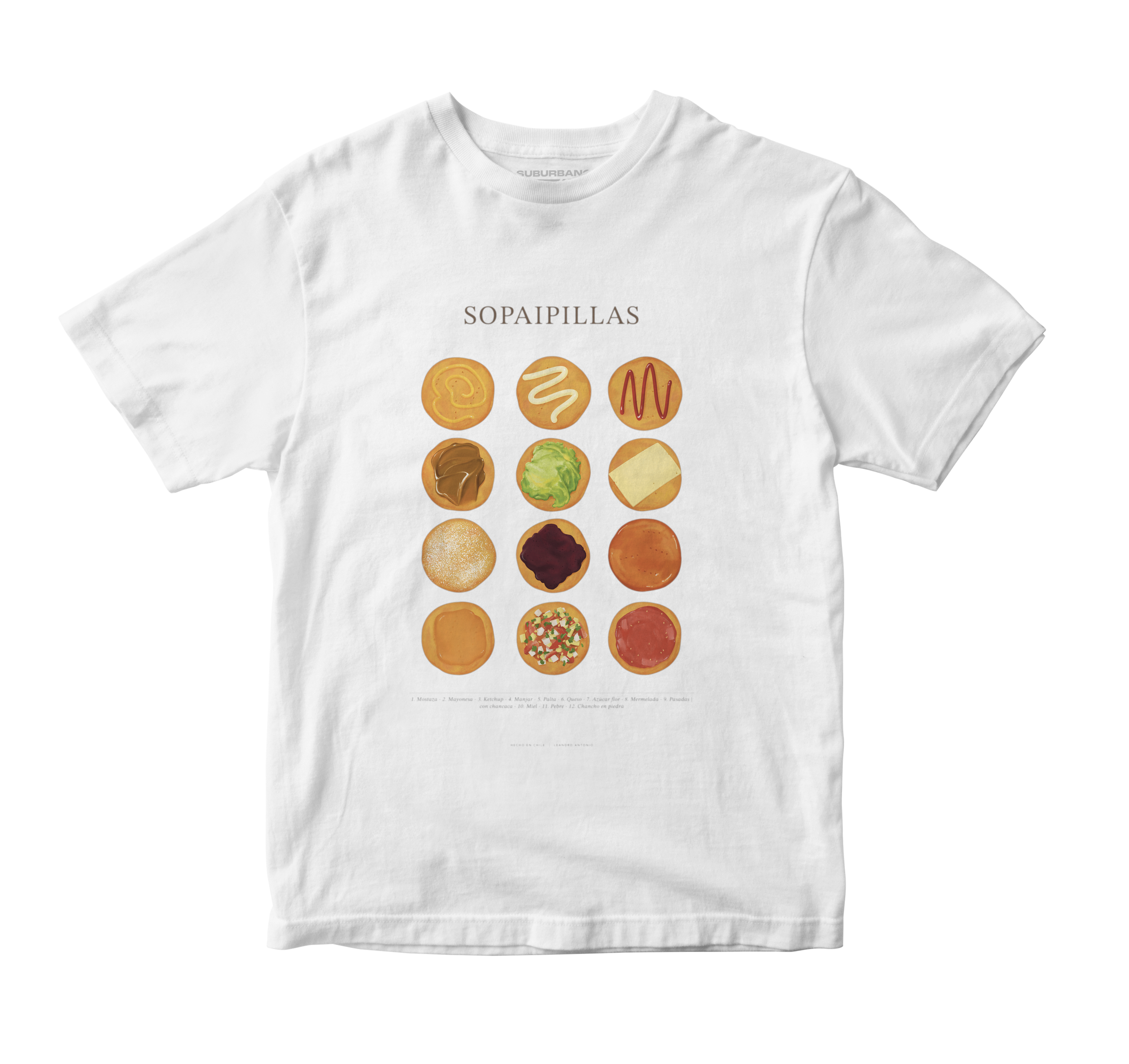 Polera Sopaipillas - Espalda