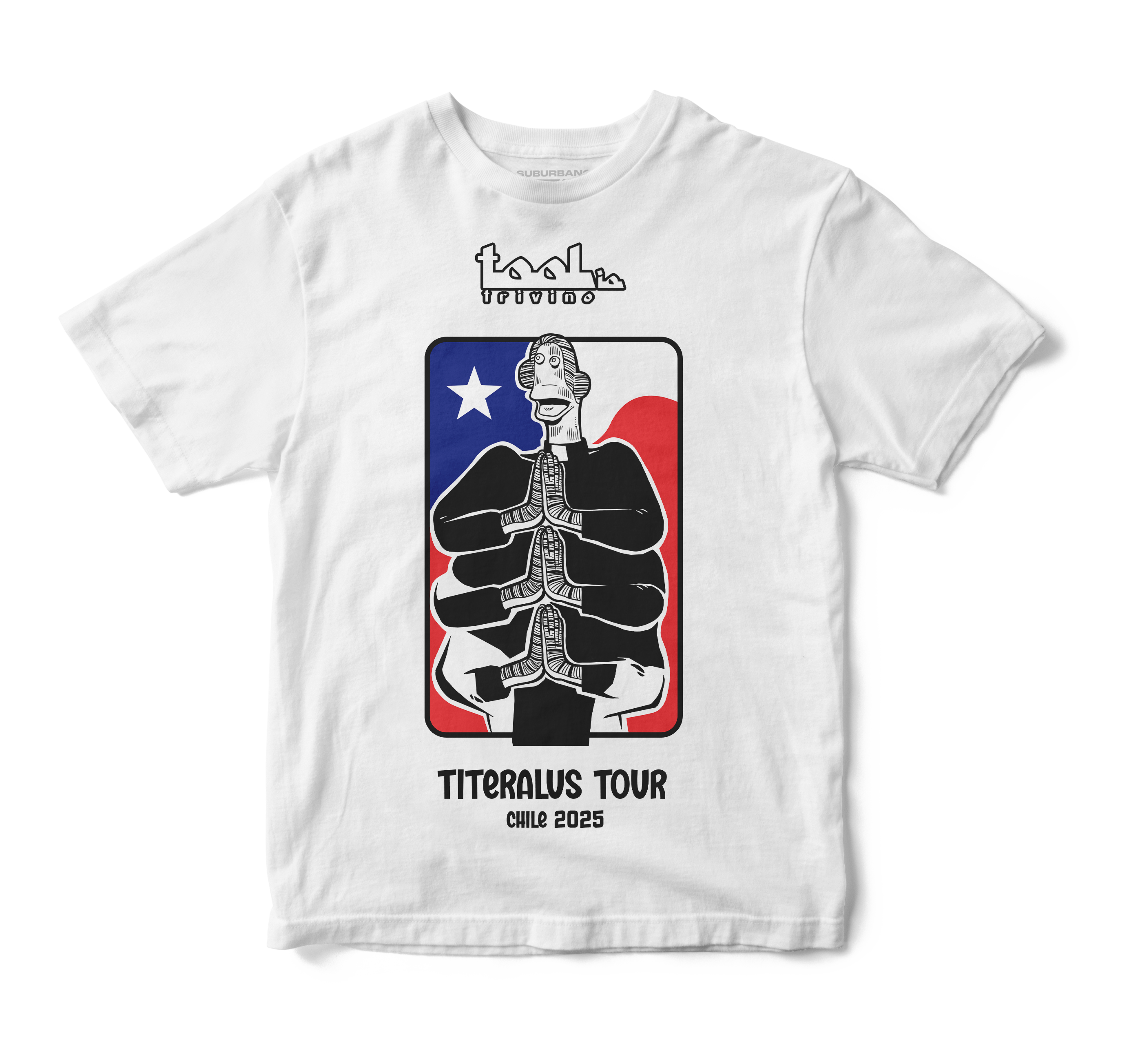 Polera Toolio Chile Tour