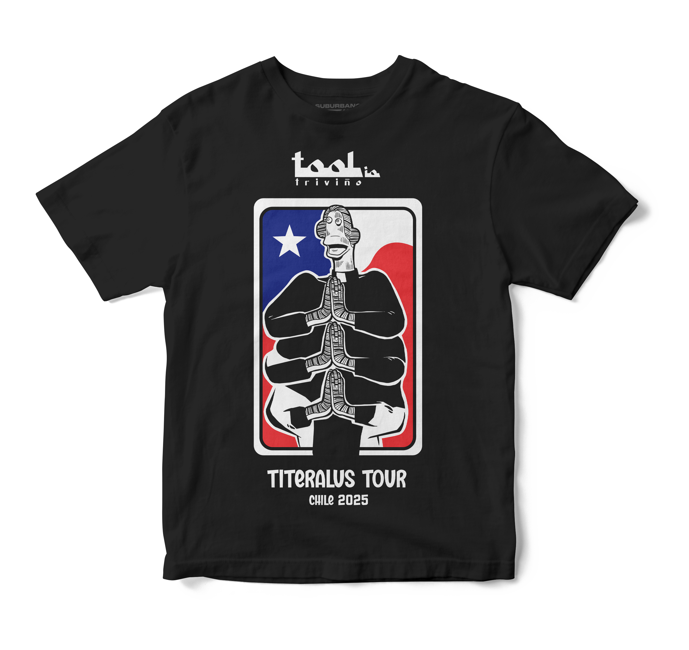 Polera Toolio Chile Tour