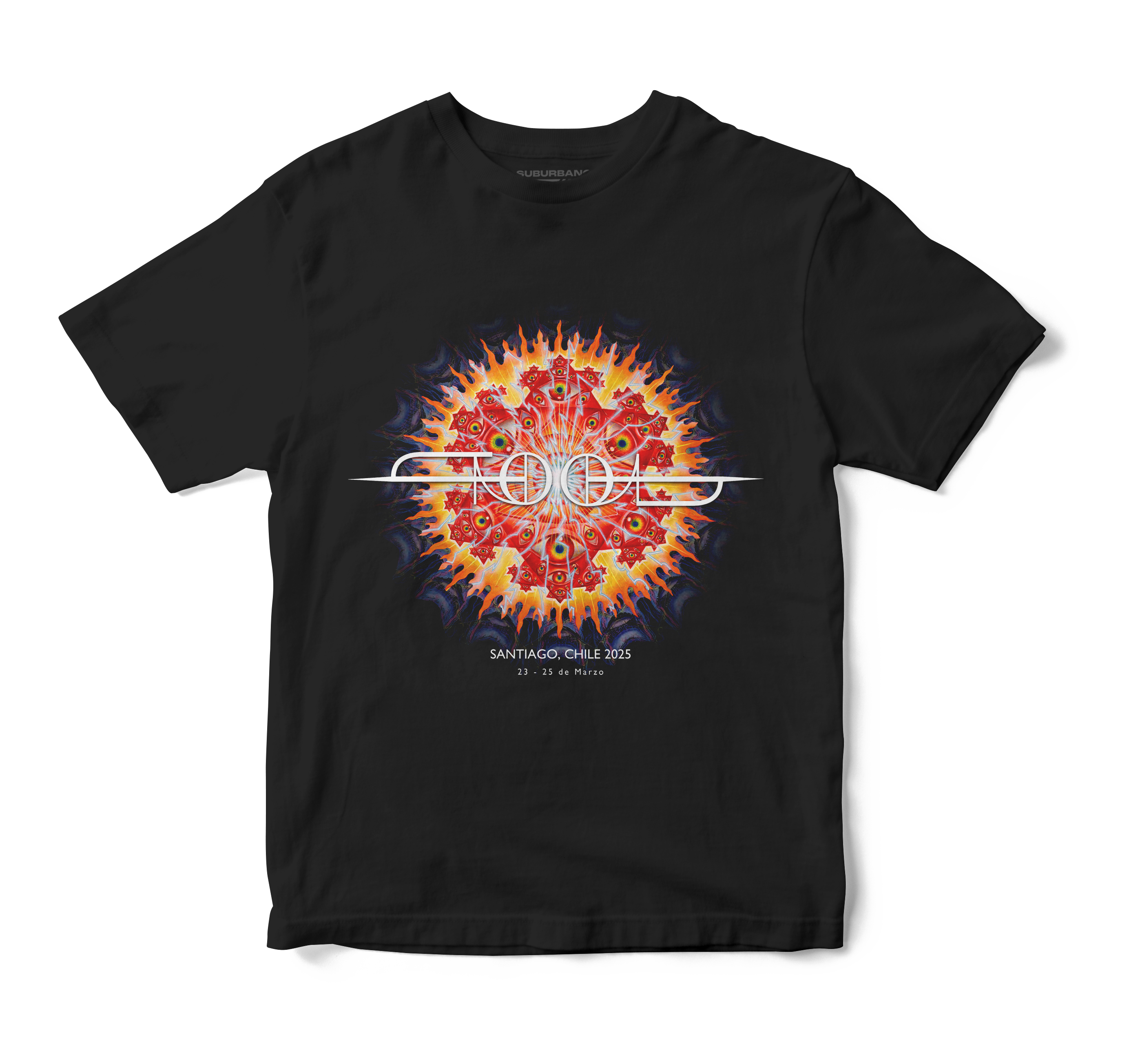 Polera Tool en Santiago (Versión Concierto)