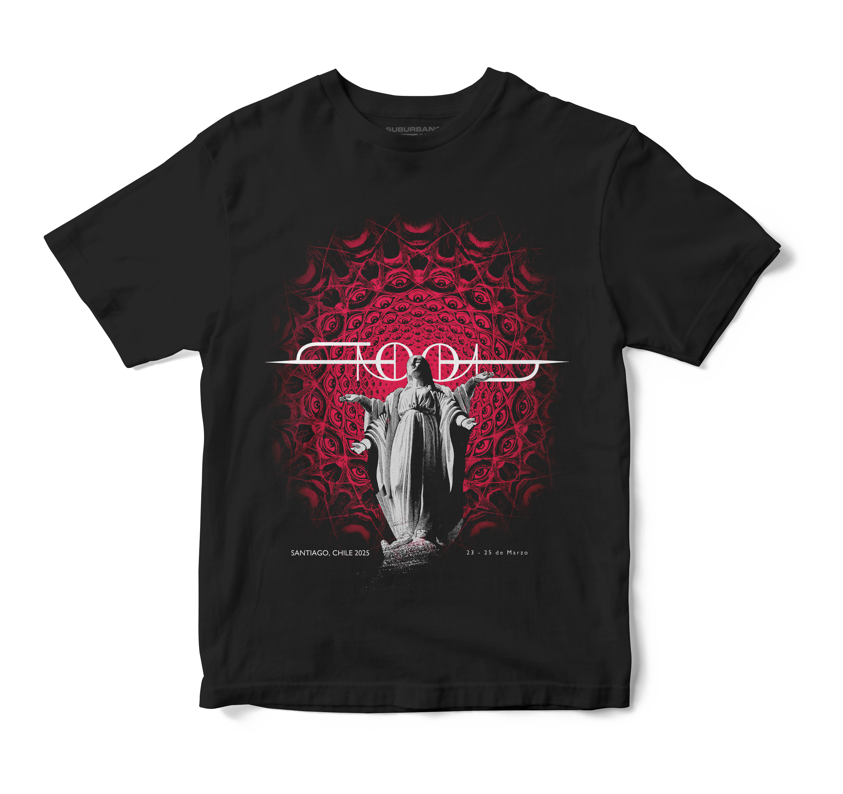 Polera Tool en Santiago (Versión Concierto)