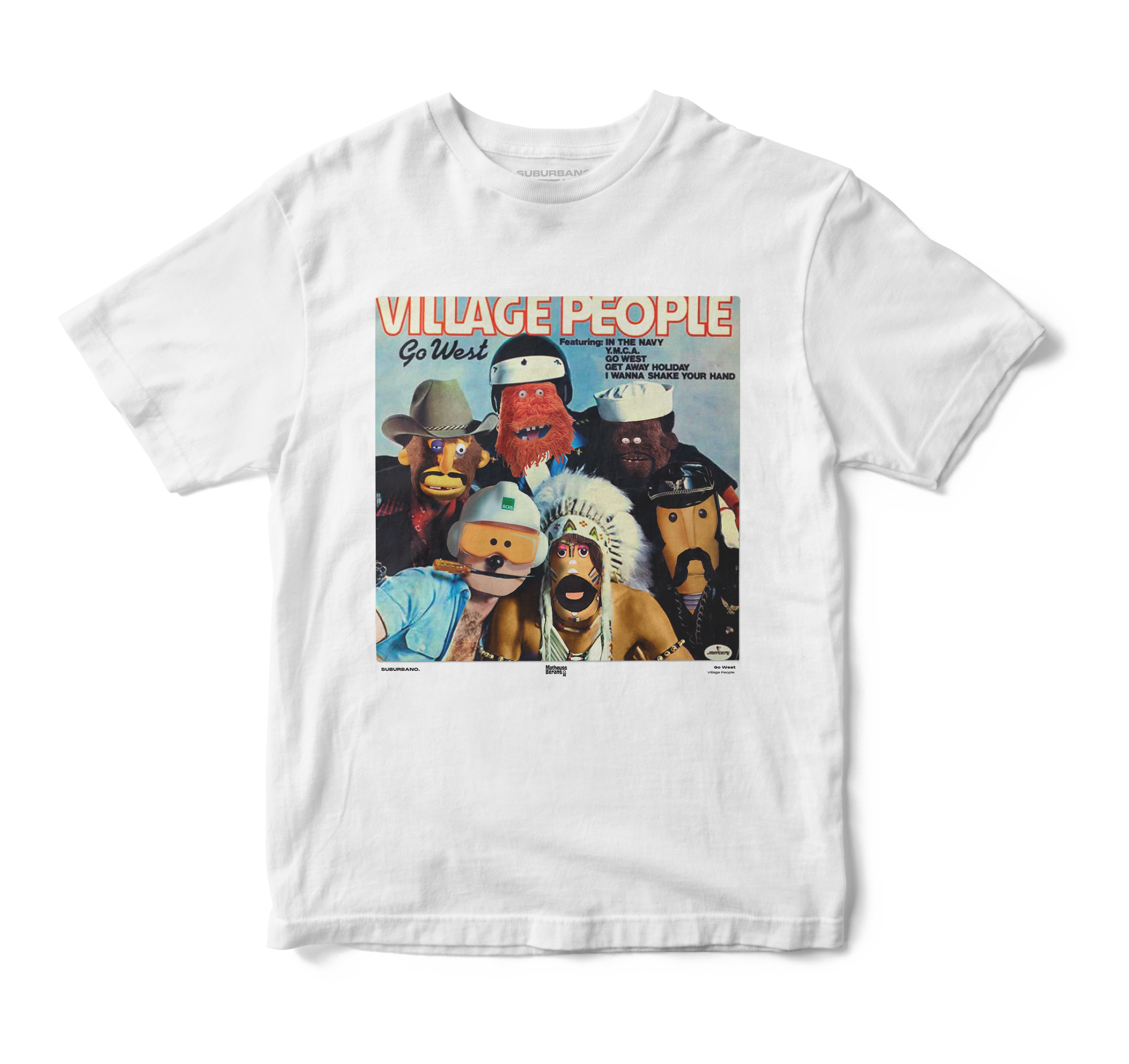 Polera Go West - Village People