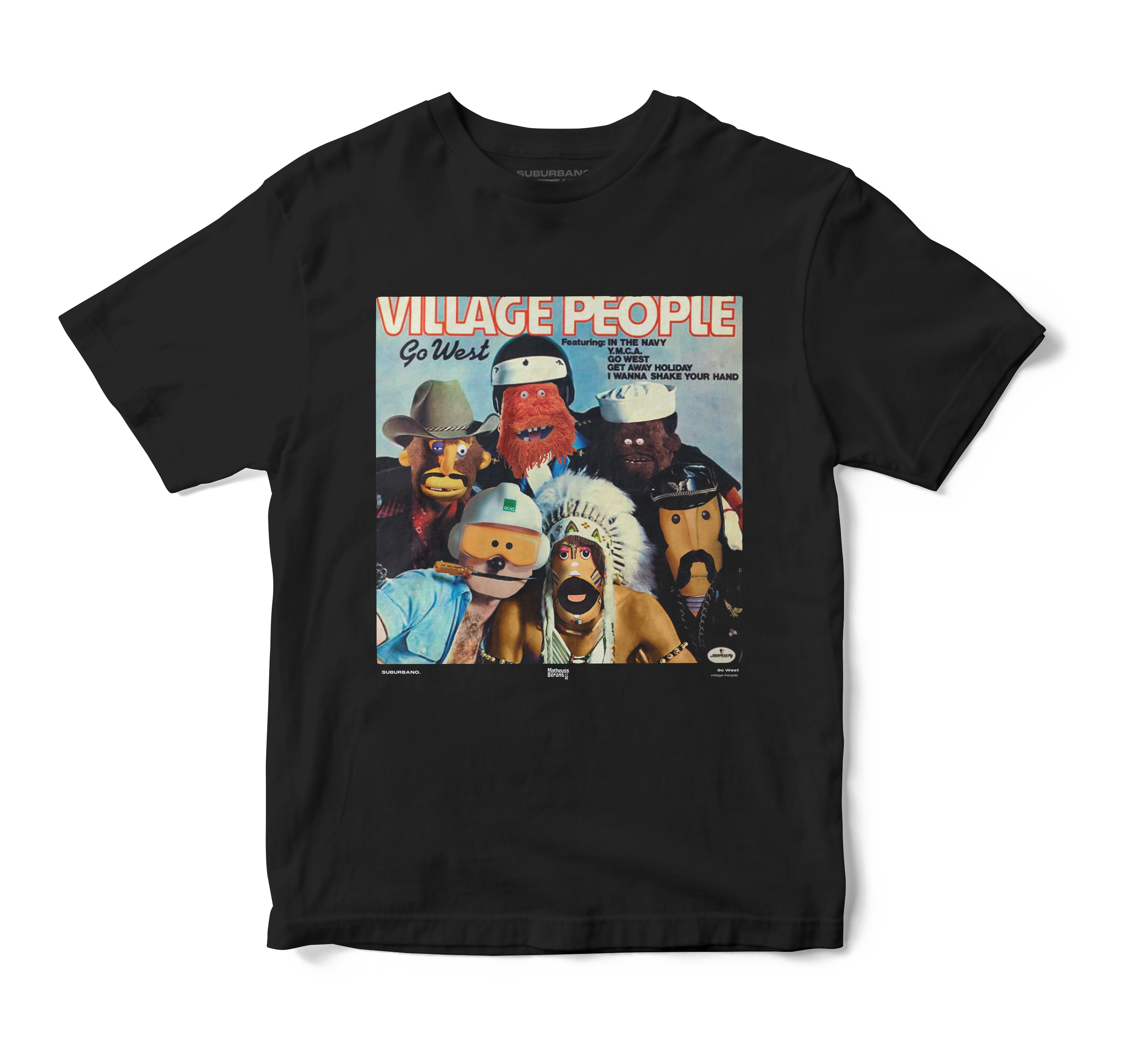 Polera Go West - Village People