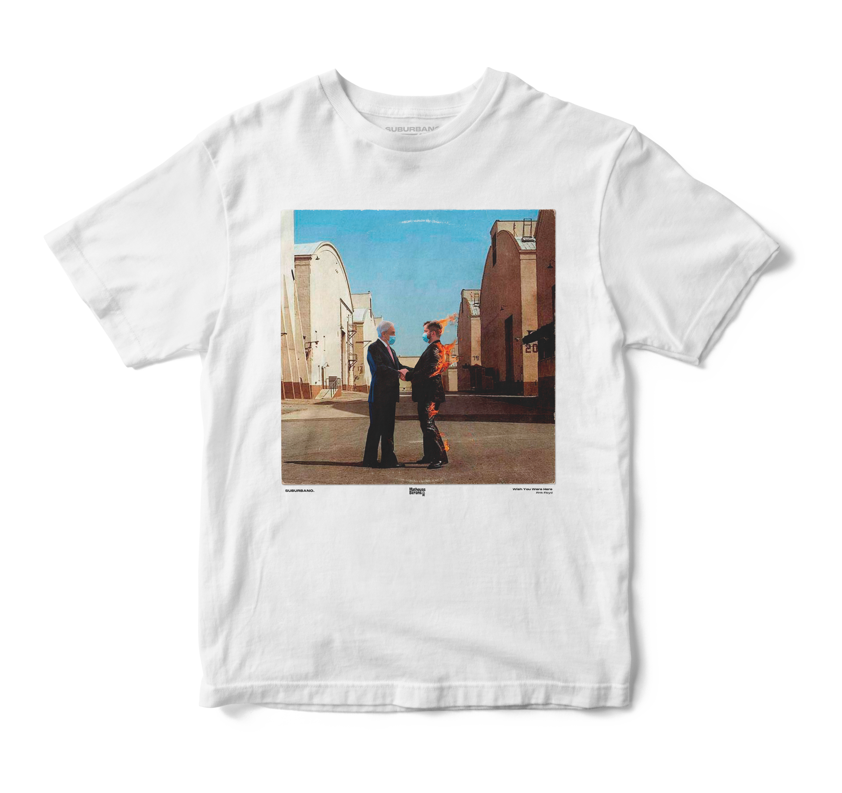 Polera Wish You Were Here - Pink Floyd