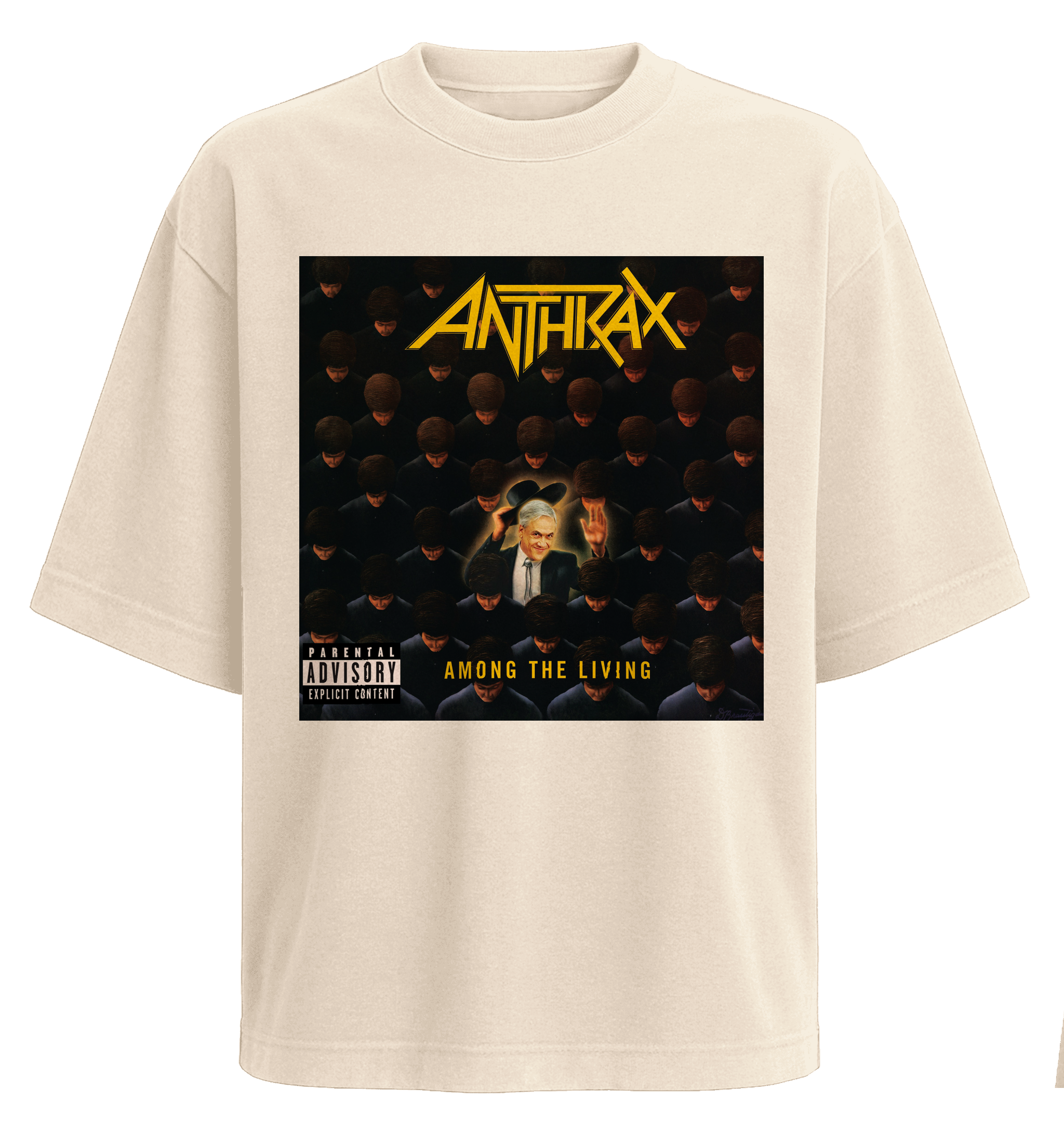 Polera Among the Living - Anthrax V2