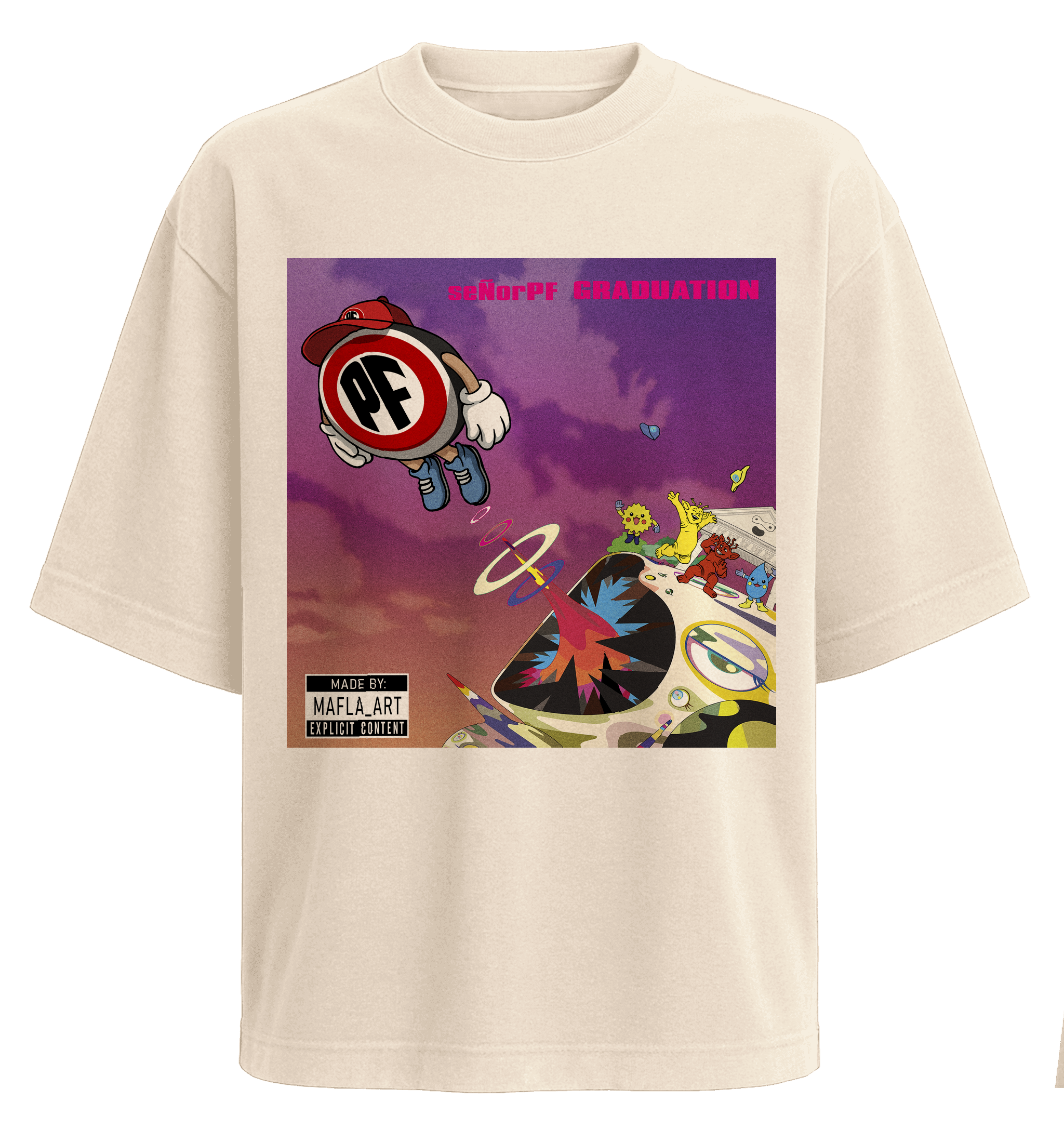 Polera Graduation - Kanye West (PF)