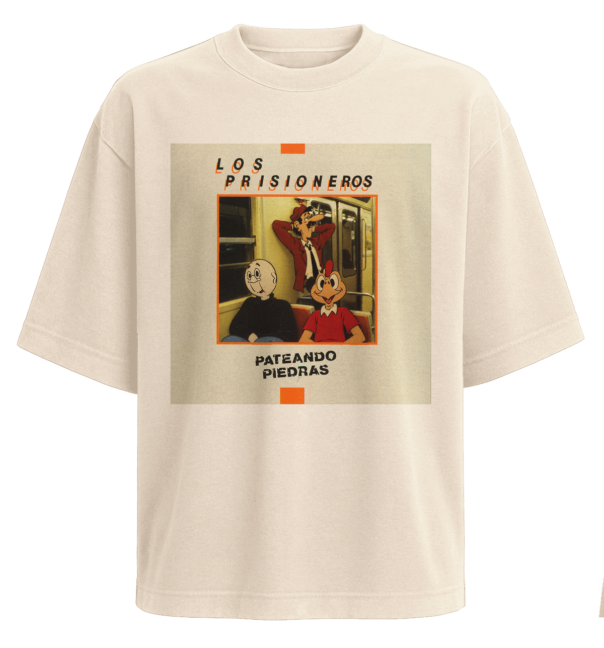 Polera Pateando piedras - Los Prisioneros