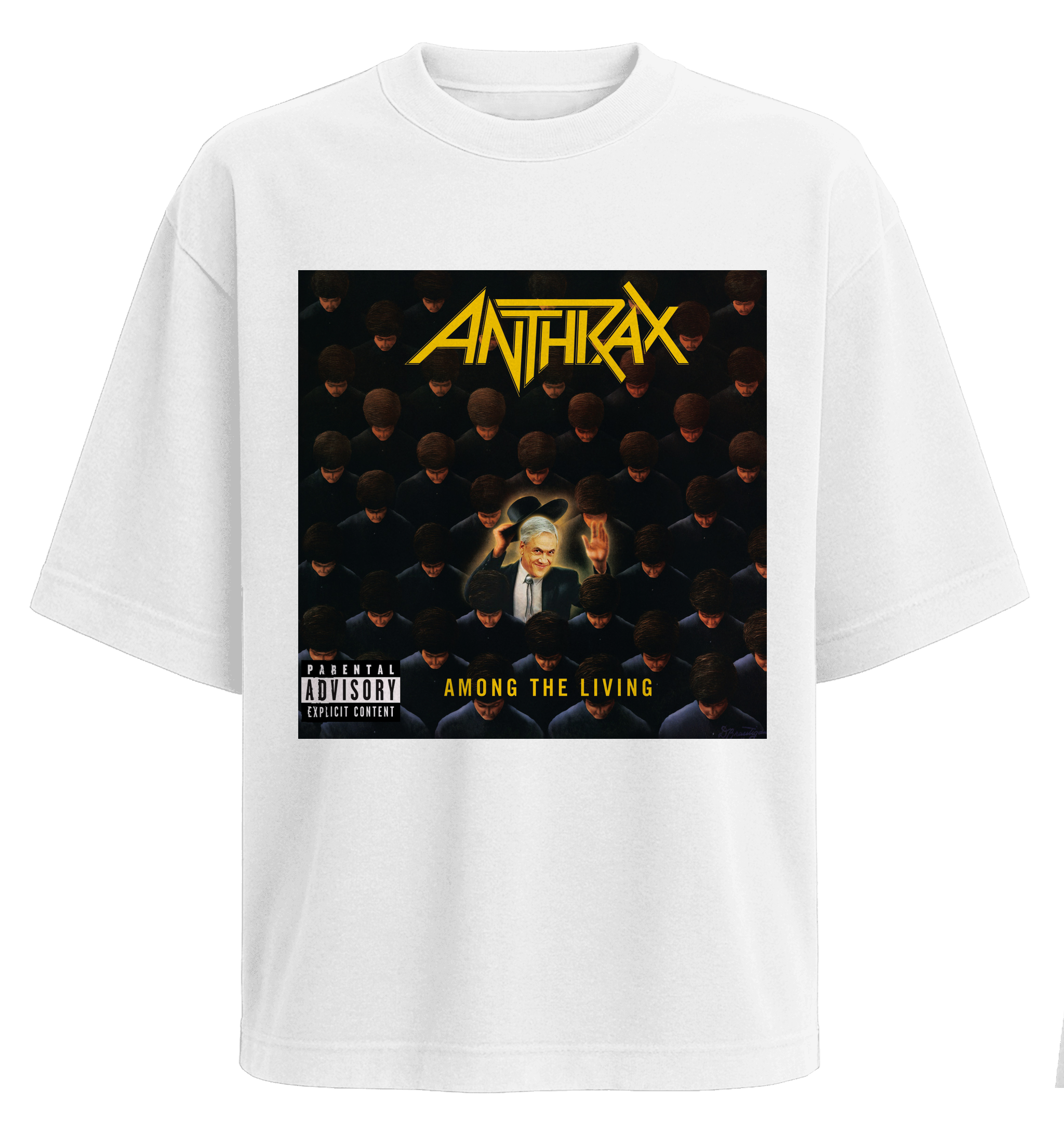 Polera Among the Living - Anthrax V2