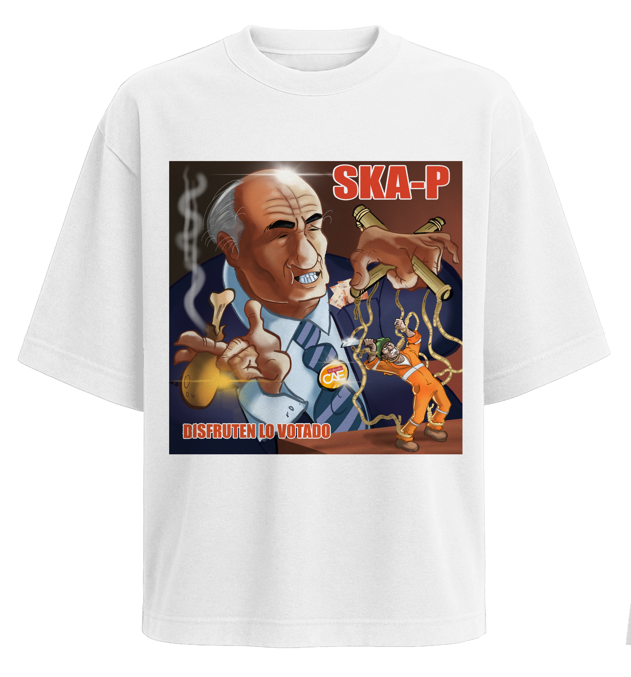 Polera El vals del obrero - Ska-P v2