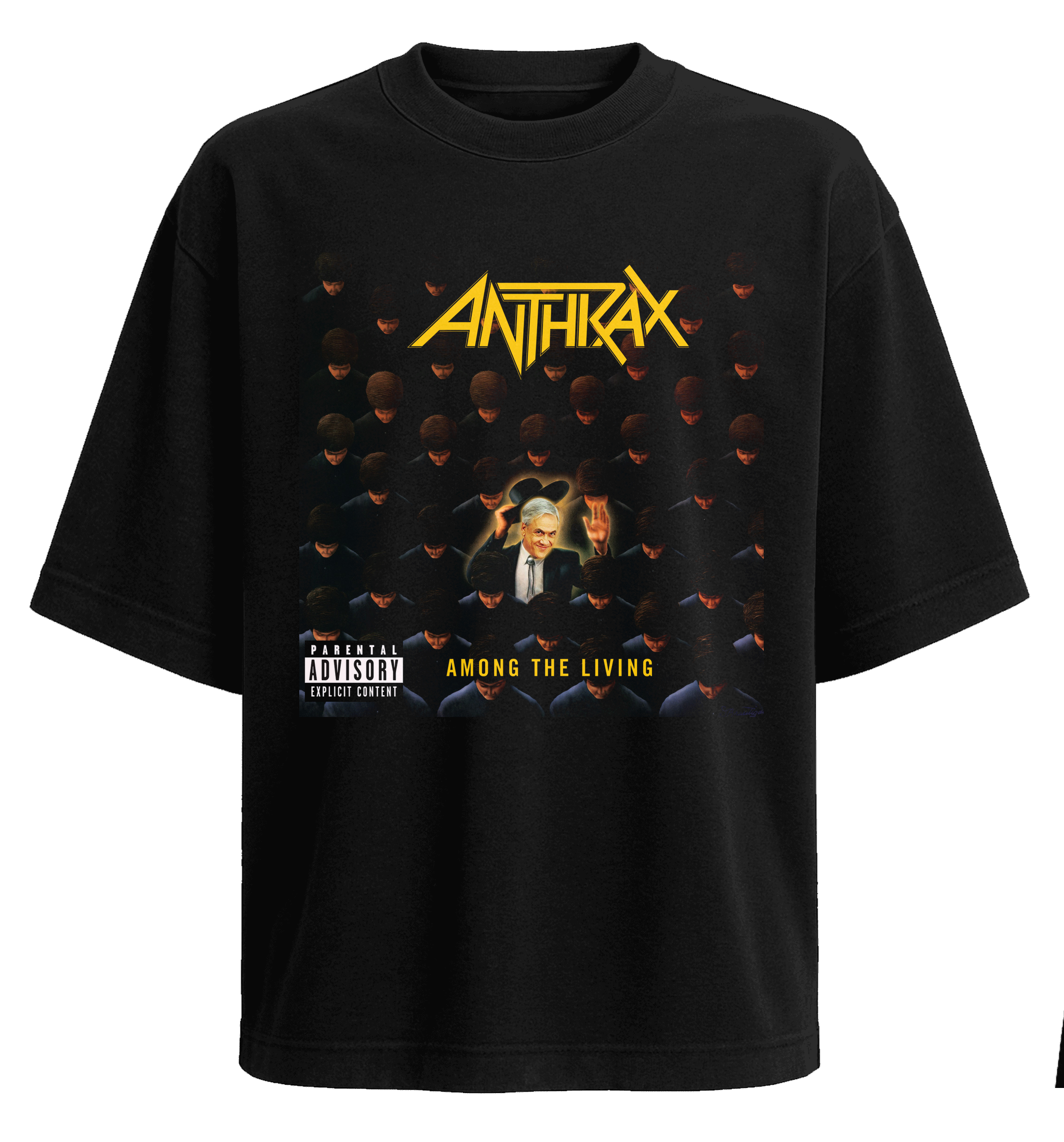 Polera Among the Living - Anthrax V2