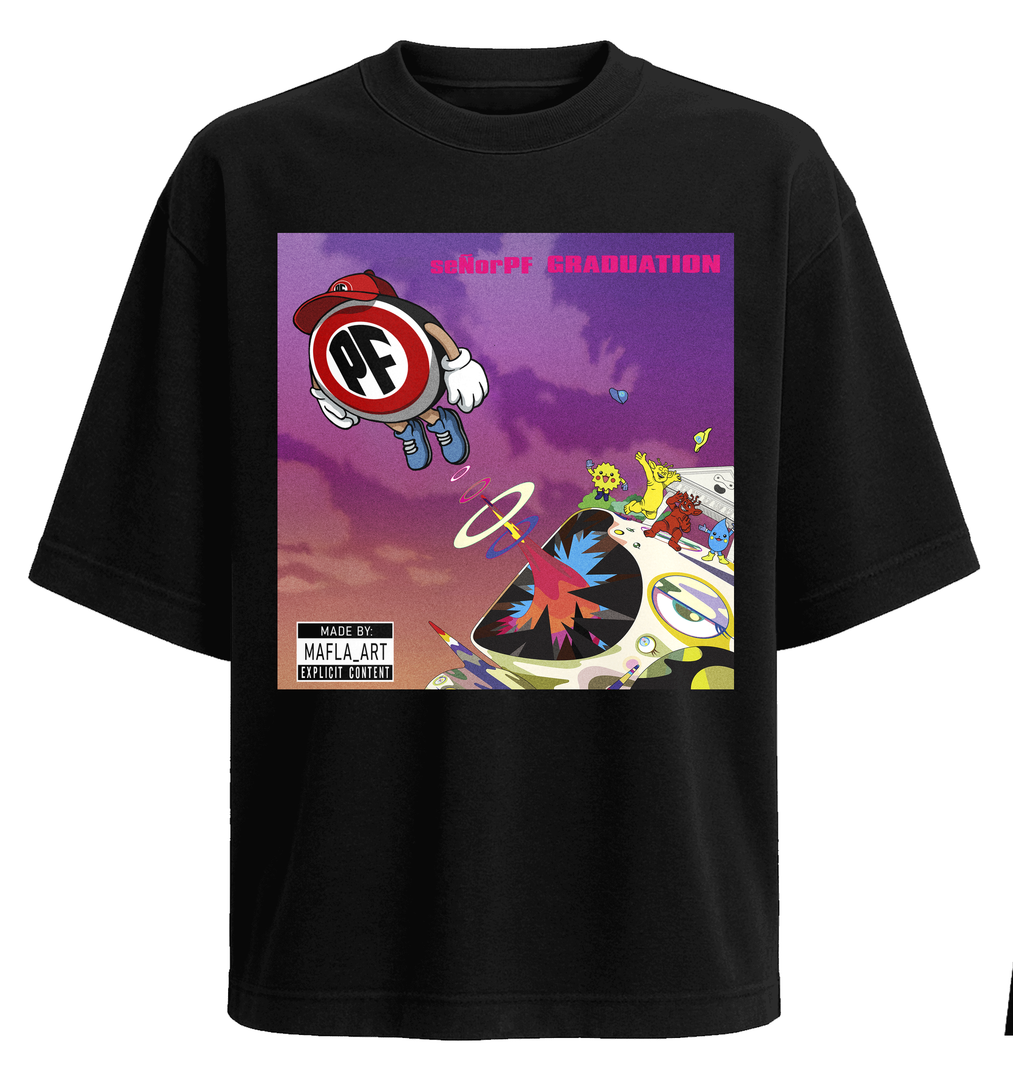 Polera Graduation - Kanye West (PF)