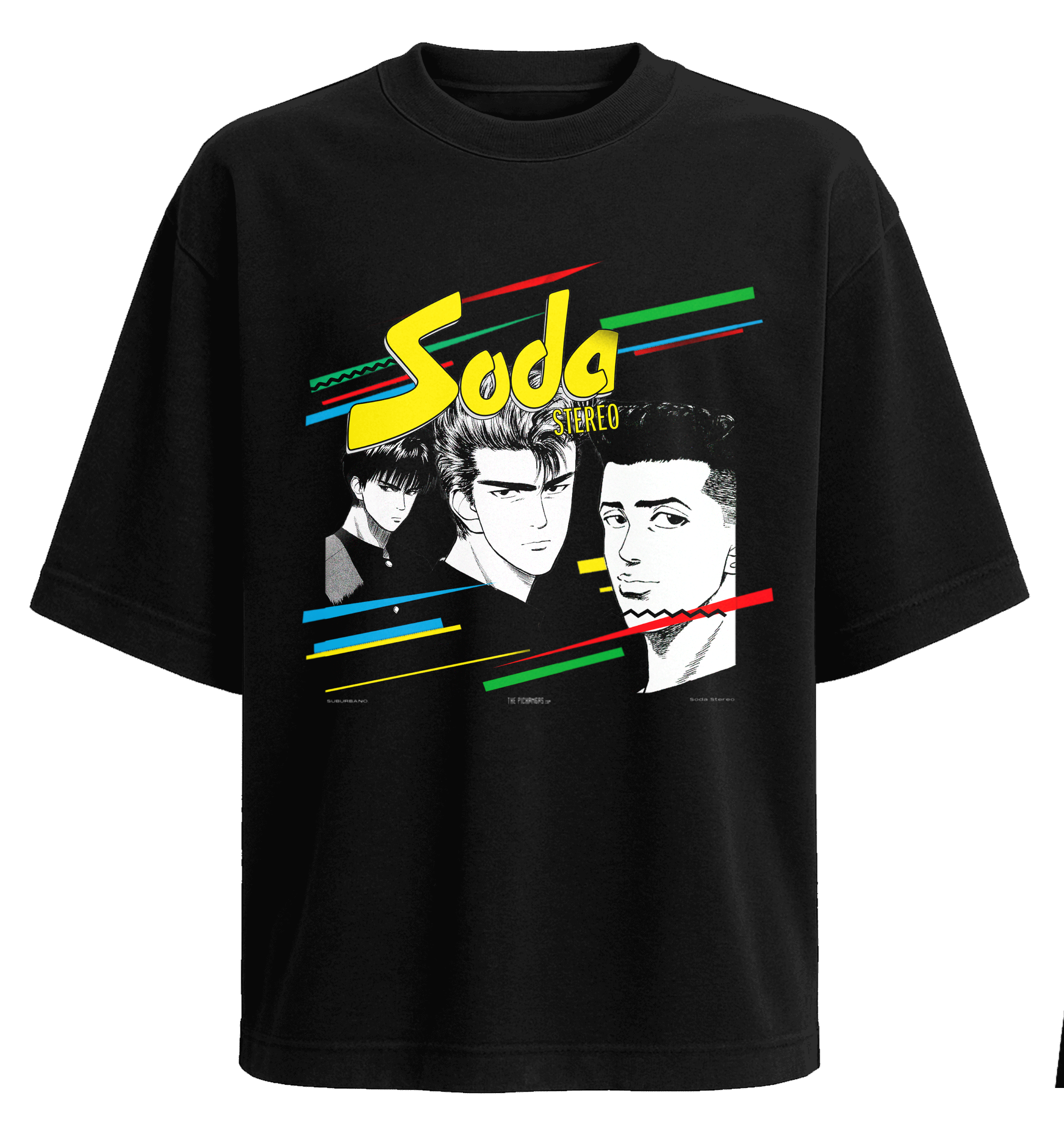 Polera Soda Stereo - Slam Dunk