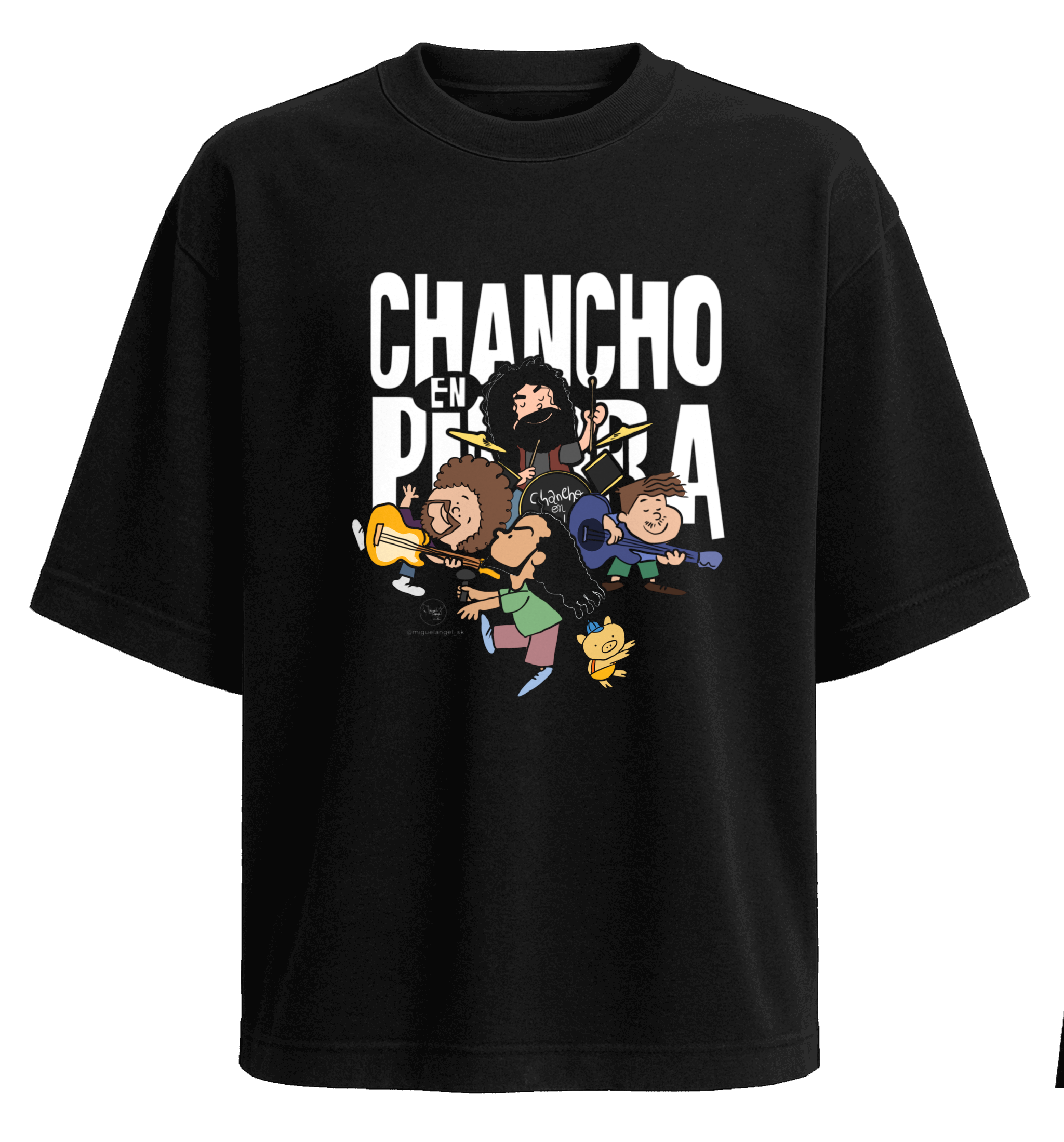 Polera Chancho en Piedra (Versión Snoopy)