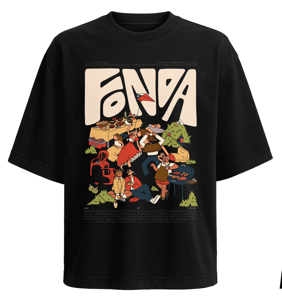 Polera Fonda (Color)