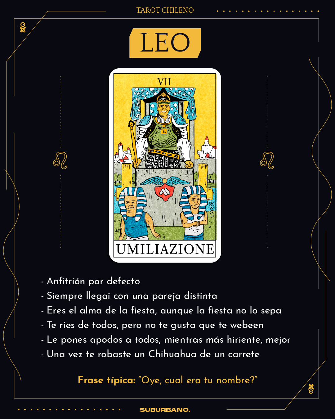 Polera UMILIAZIONE (Morandé)