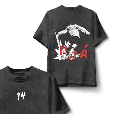 Polera 14 de los blancos / Matías Fernandez- Espalda