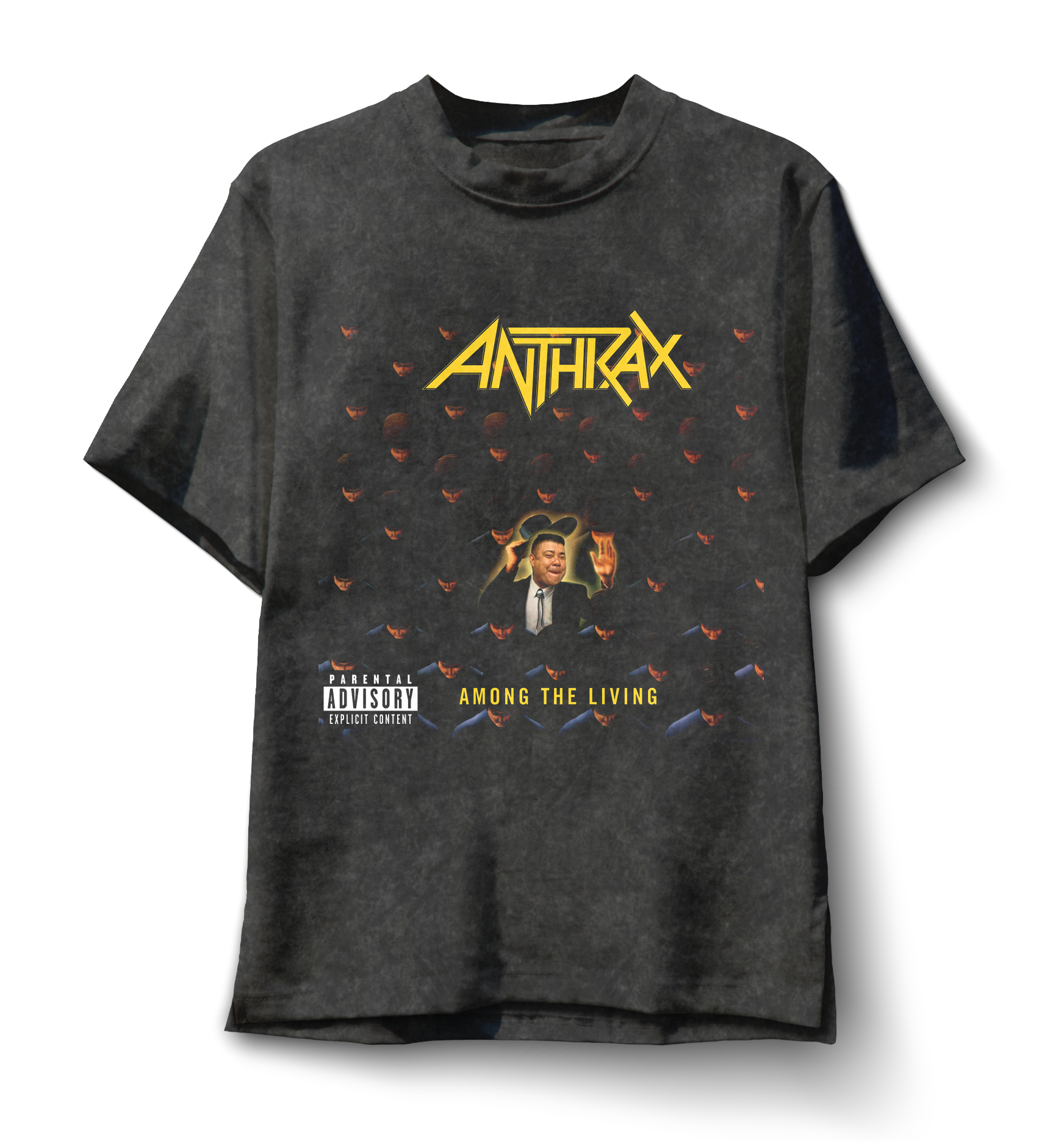 Polera Among the Living - Anthrax V1