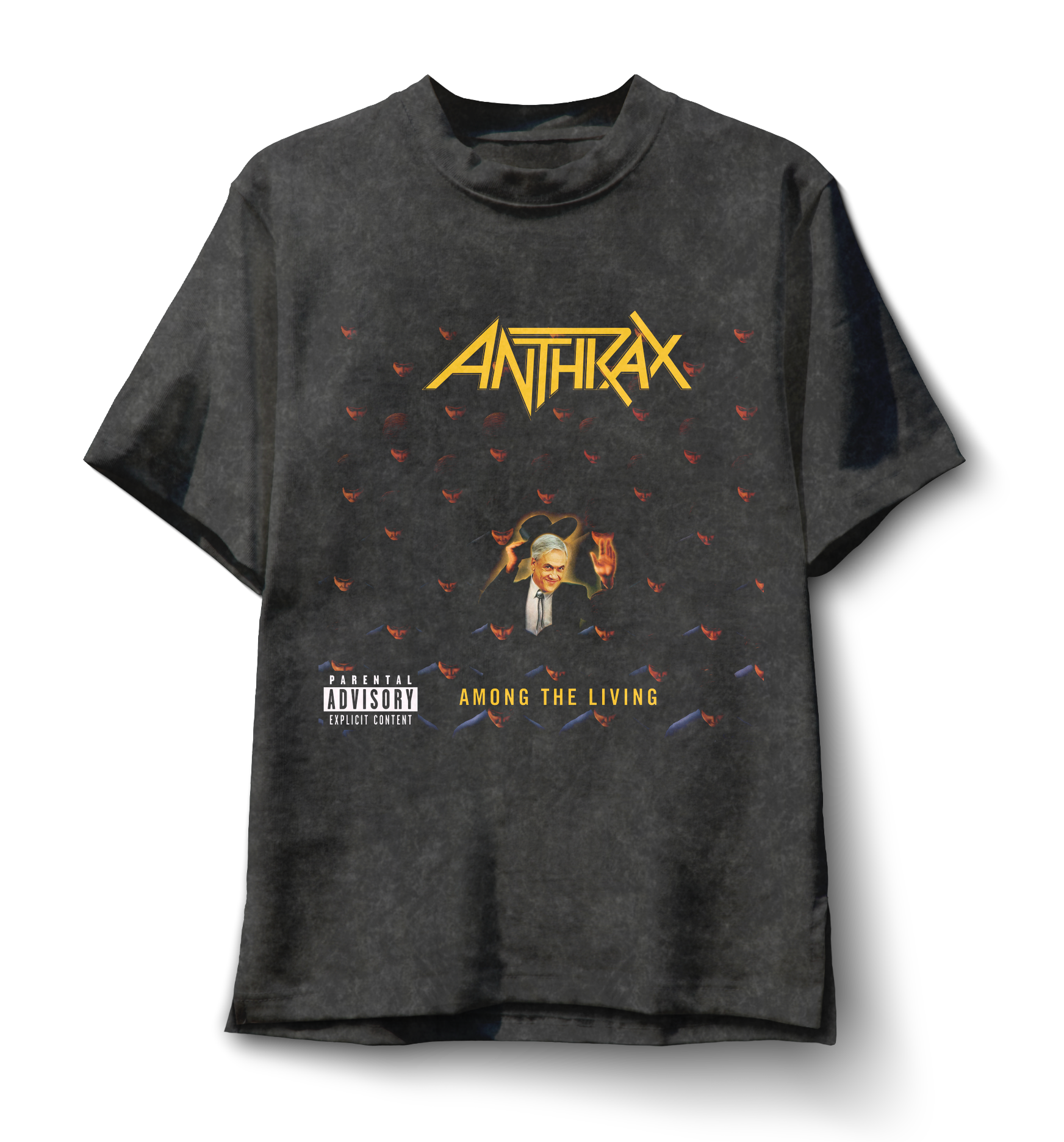 Polera Among the Living - Anthrax V2