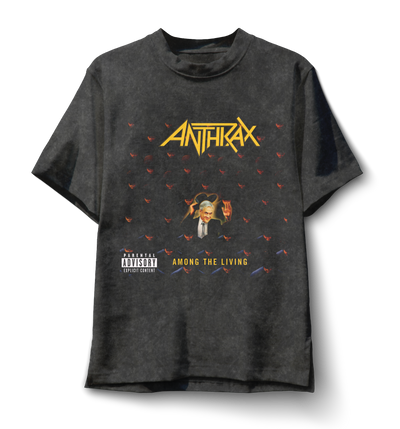 Polera Among the Living - Anthrax V2