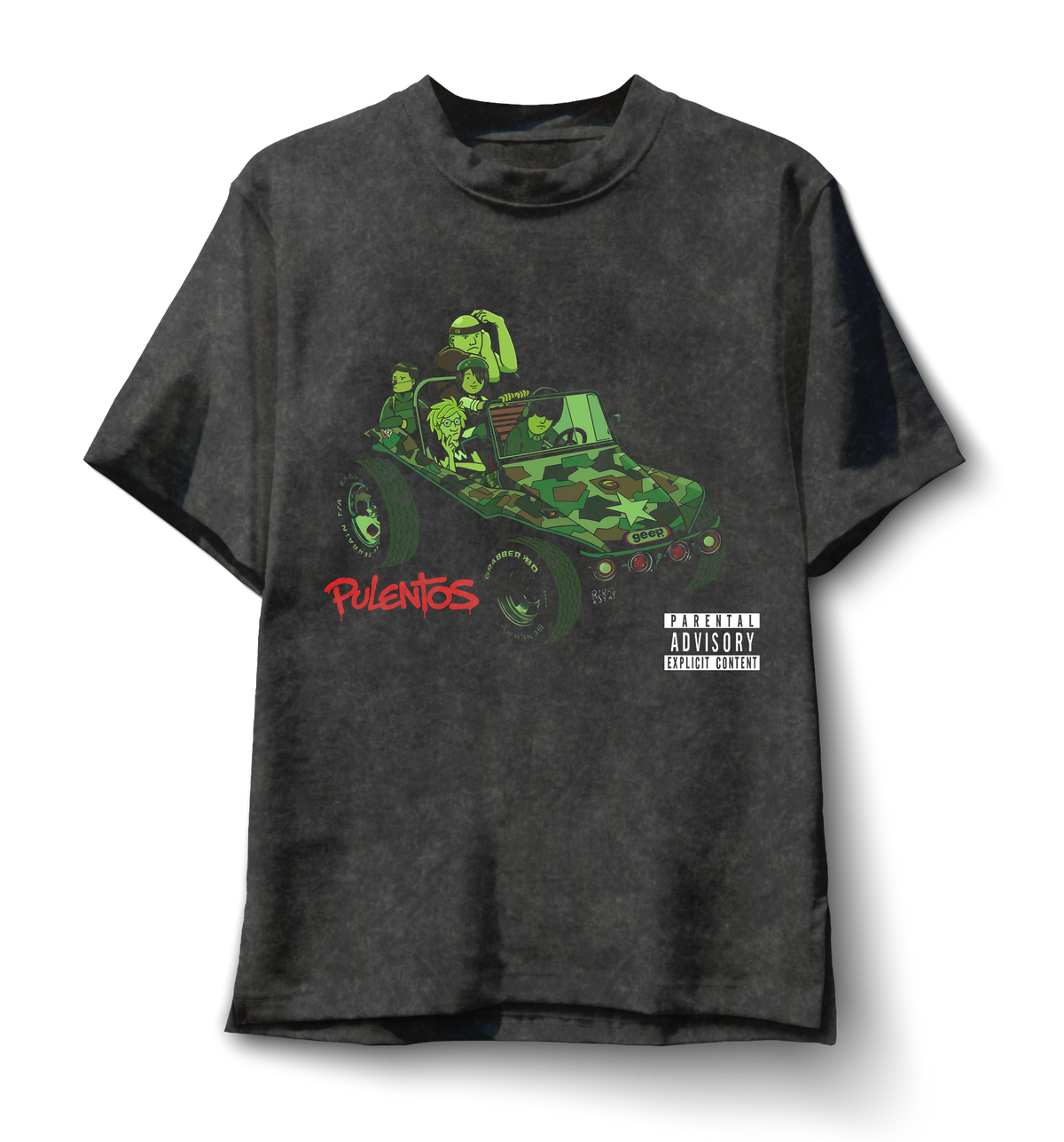 Polera Gorillaz Homónimo
