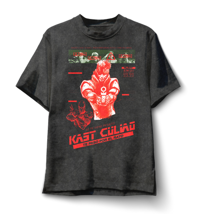 Polera Solid Snake X Kast (Metal Gear)
