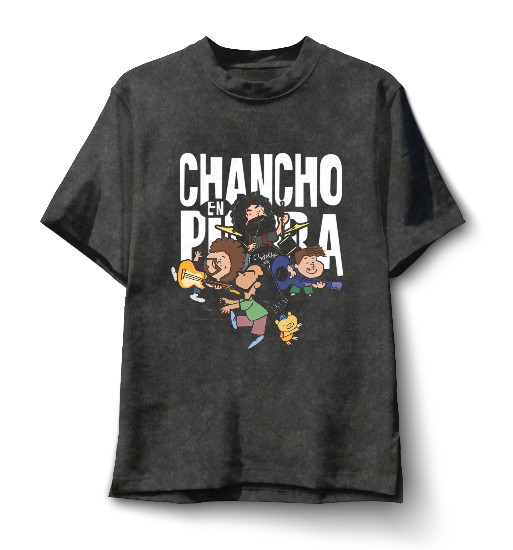 Polera Chancho en Piedra (Versión Snoopy)