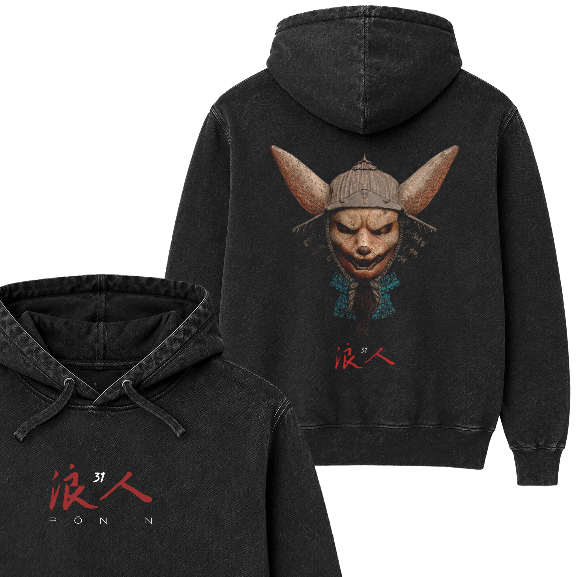 Polera Ronin Mario Hugo - Espalda