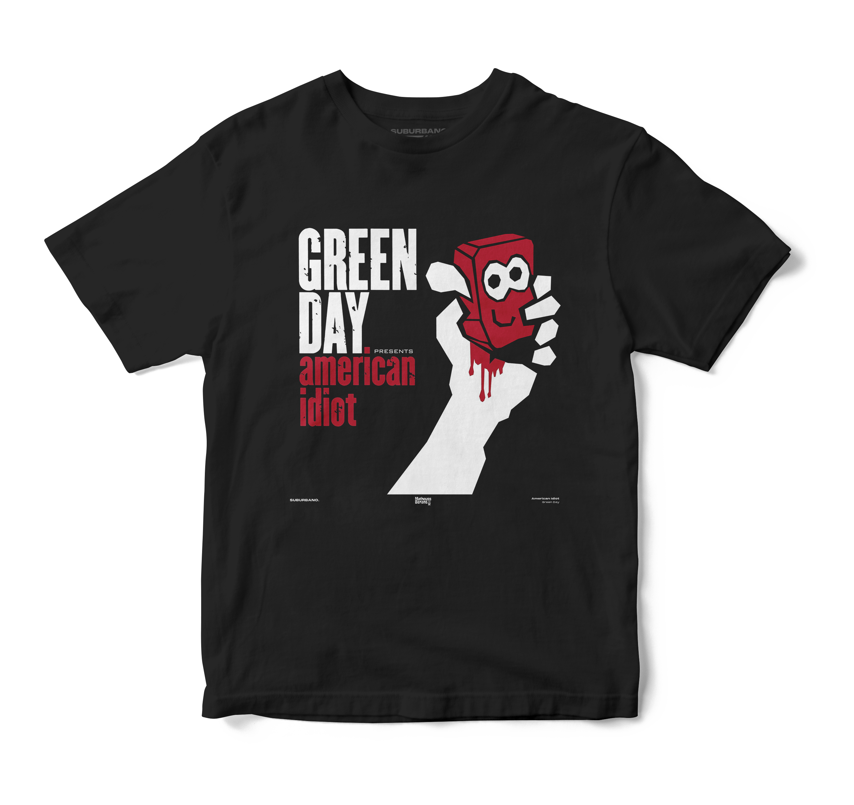 Polera American Idiot - Green Day