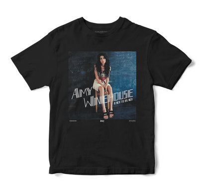 Polera Back to Black - Amy Winehouse
