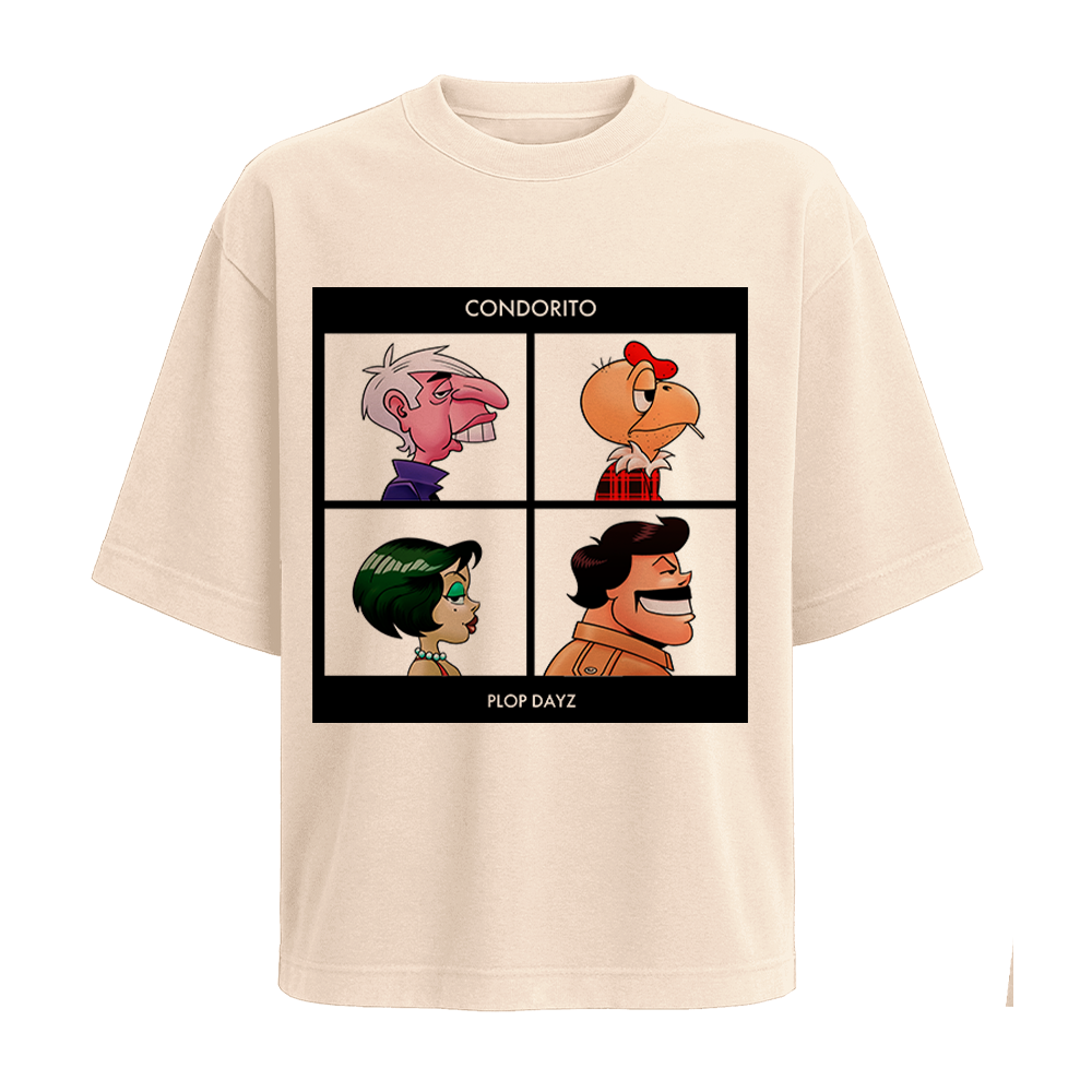 Polera Demon Days - Gorillaz (Condorito)