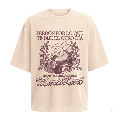 Polera Perdóname (Mariokart)