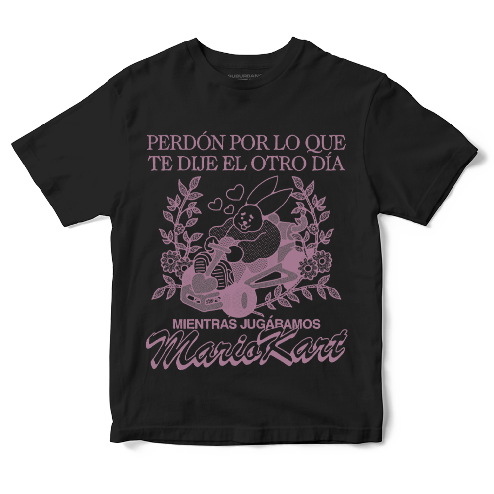 Polera Perdóname (Mariokart)
